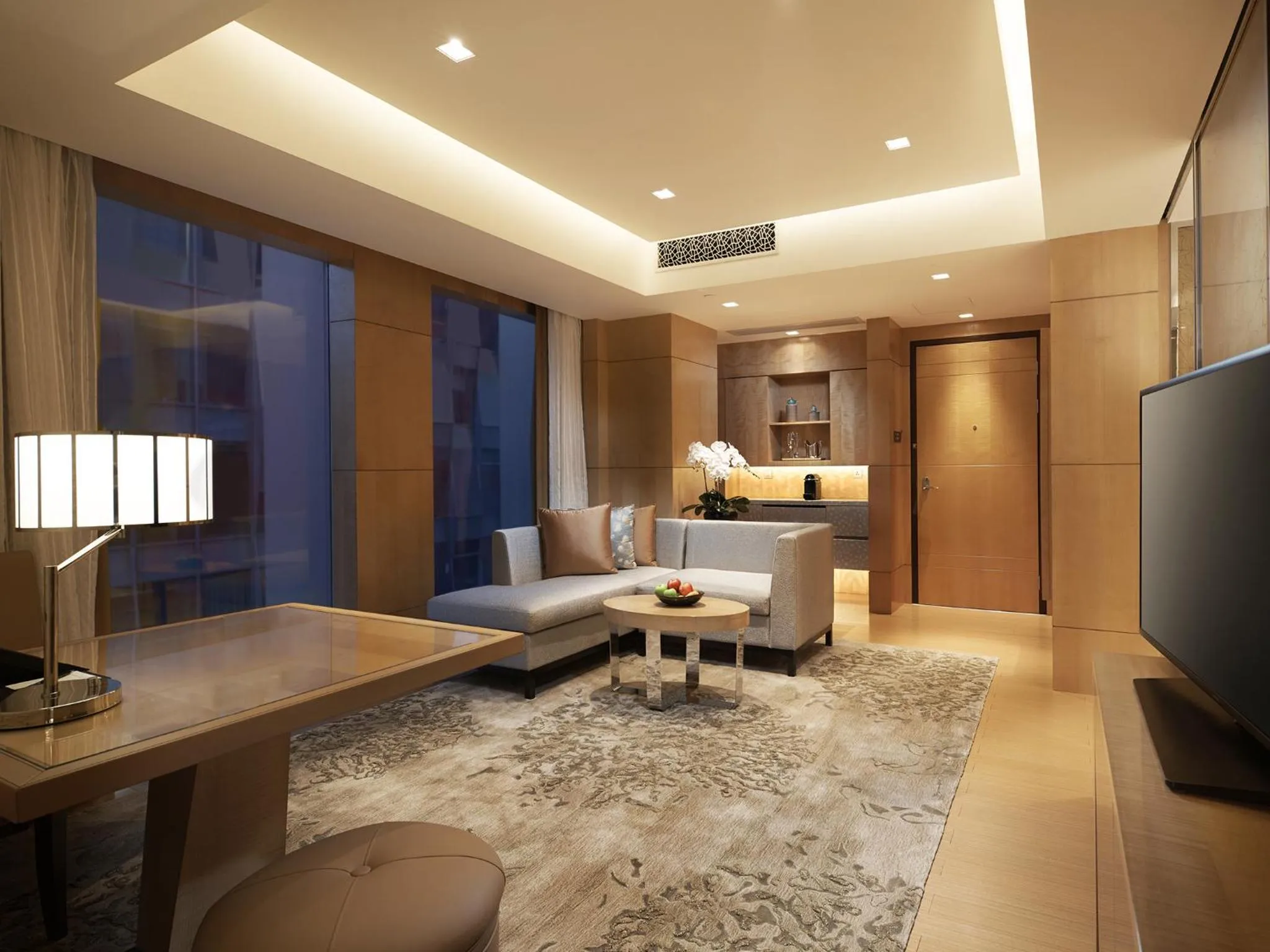 Photo of the whole room in Pan Pacific Beijing