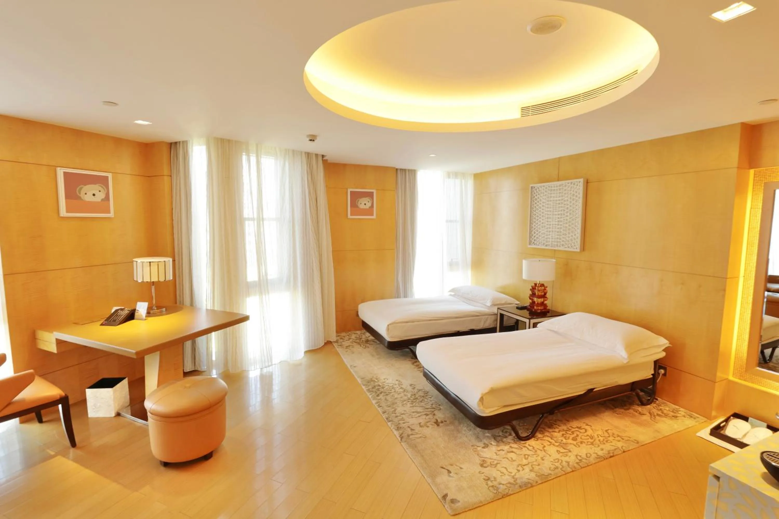 Bed in Pan Pacific Beijing