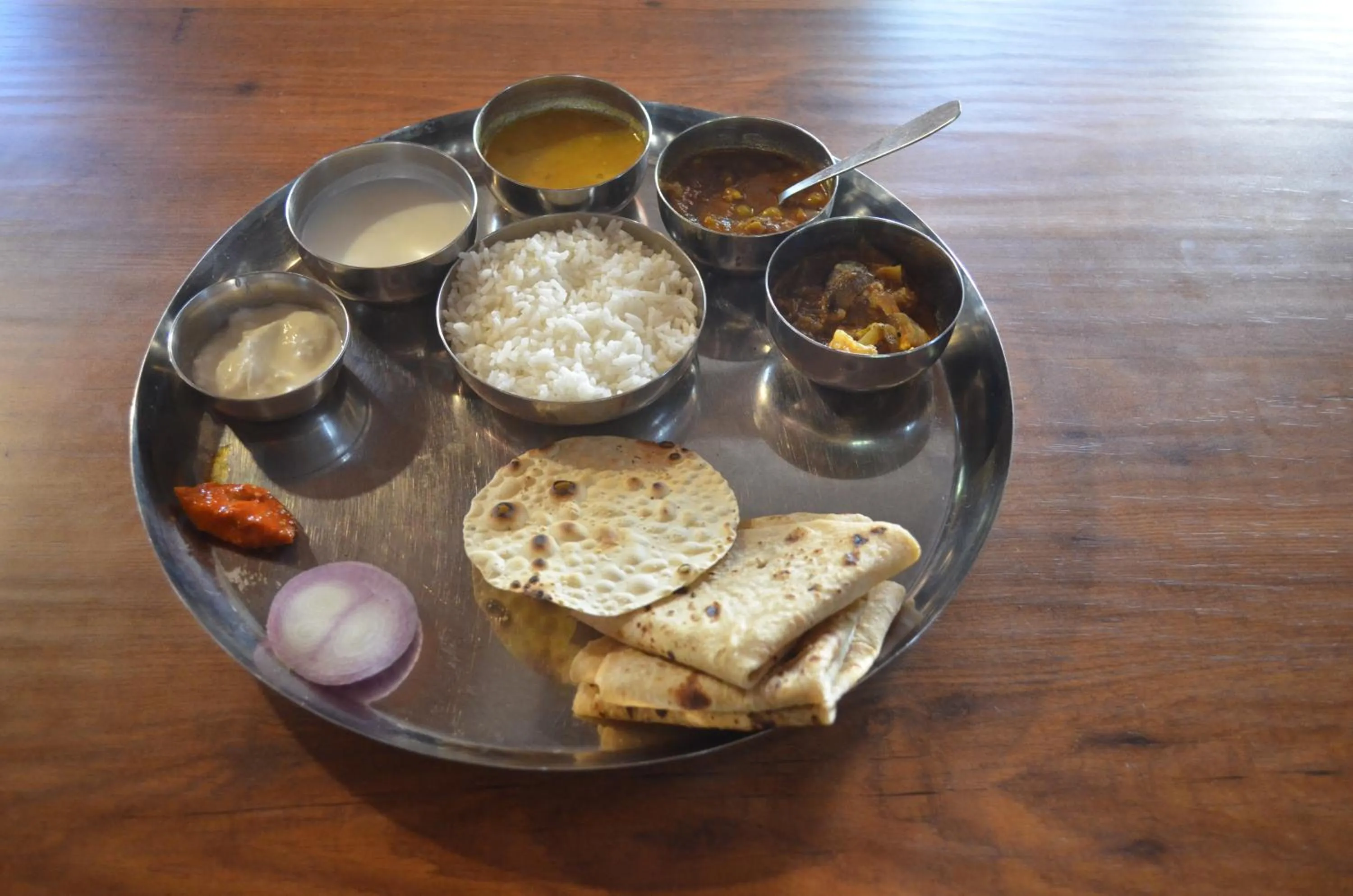 Breakfast in Kaular Atithis Grand Kokan Resort