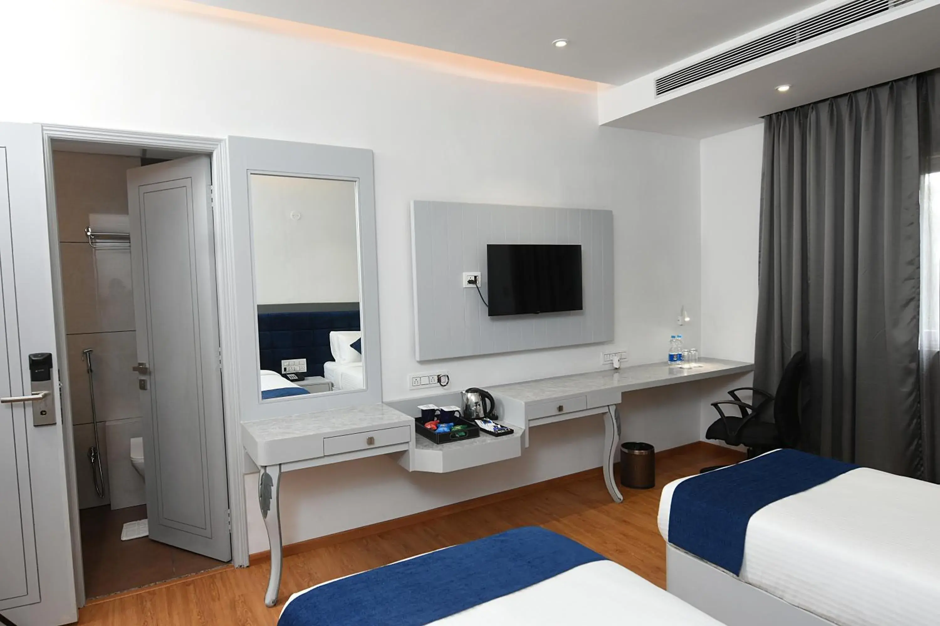 Bed in Kyriad Hotel Pimpri Bed in Kyriad Hotel Pimpri