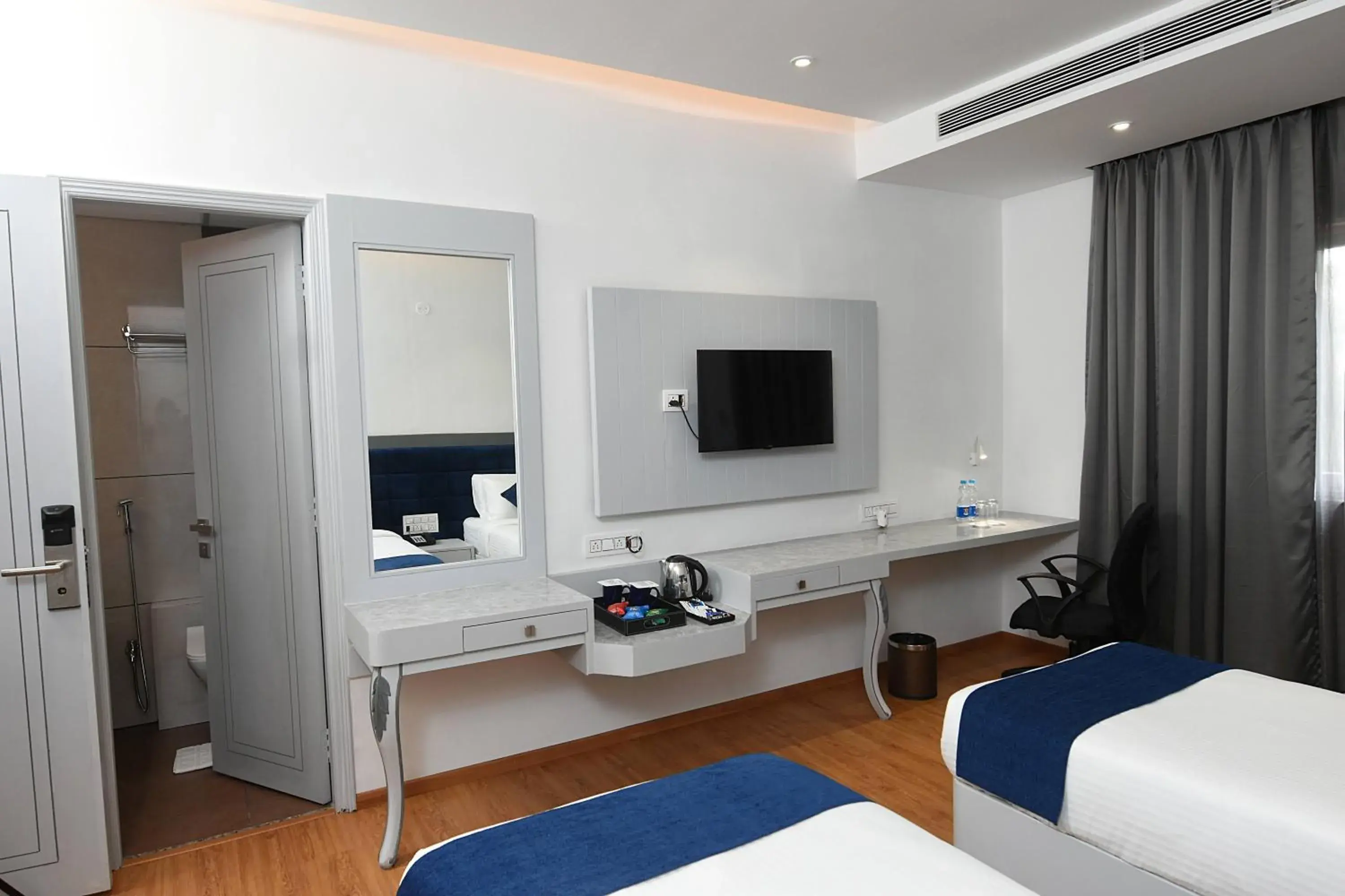 Bed in Kyriad Hotel Pimpri Bed in Kyriad Hotel Pimpri