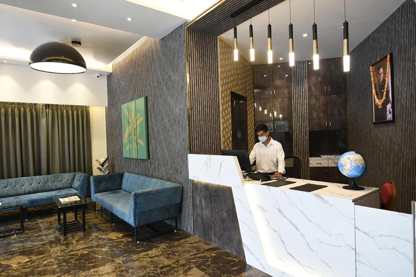 Lobby or reception in Kyriad Hotel Pimpri