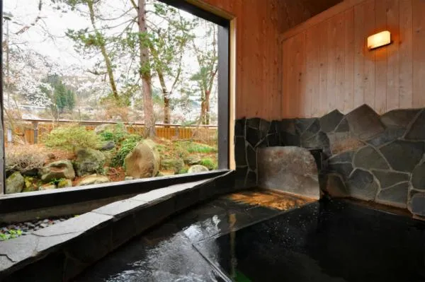 Hot Spring Bath in Shinano Sou