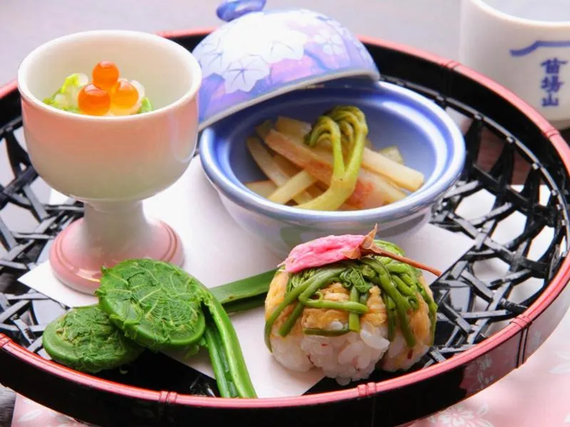 Food close-up in Shinano Sou