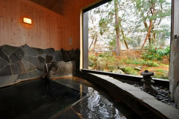 Hot Spring Bath in Shinano Sou