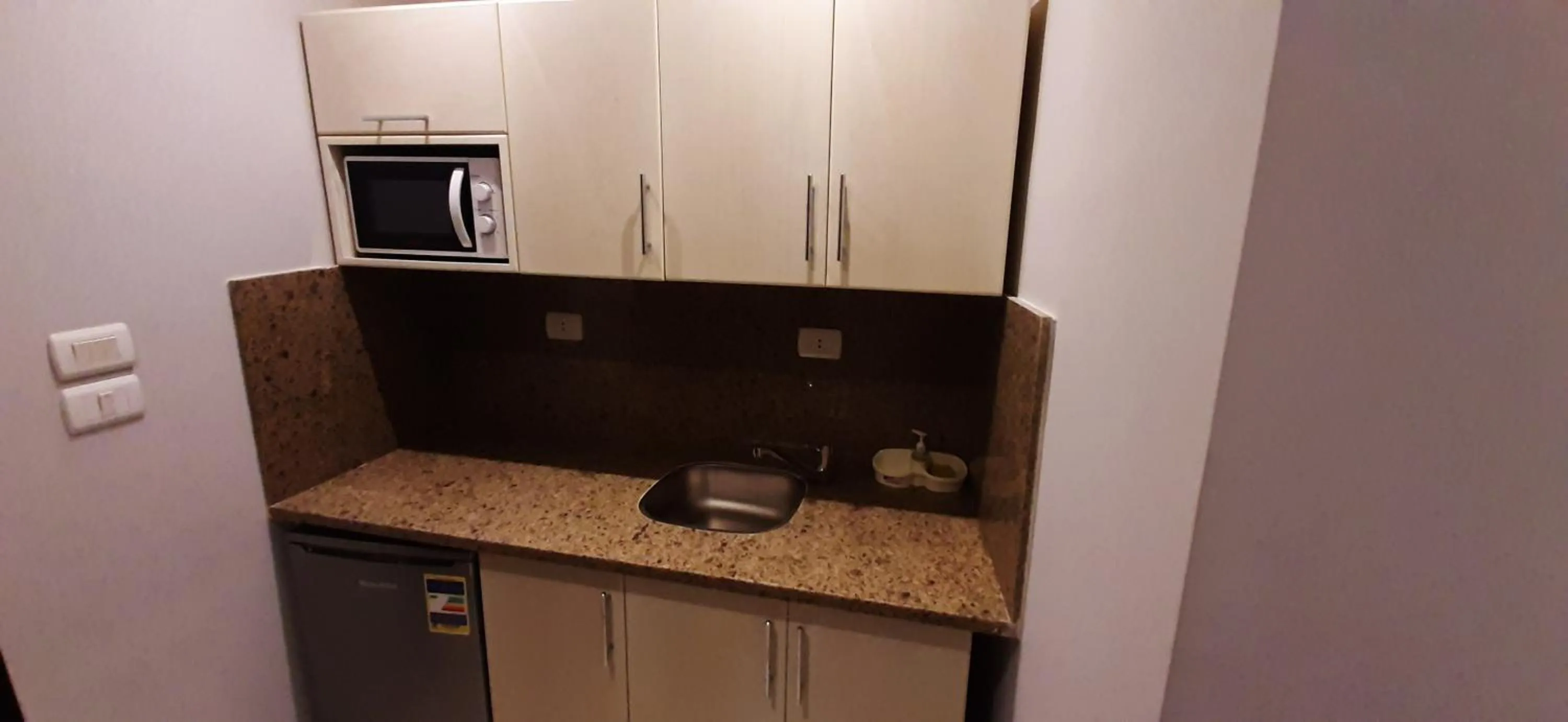 Kitchen or kitchenette in Nakhil Inn Residence