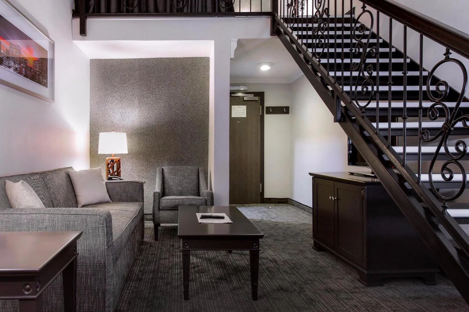 Seating area in BON Hotel Abuja