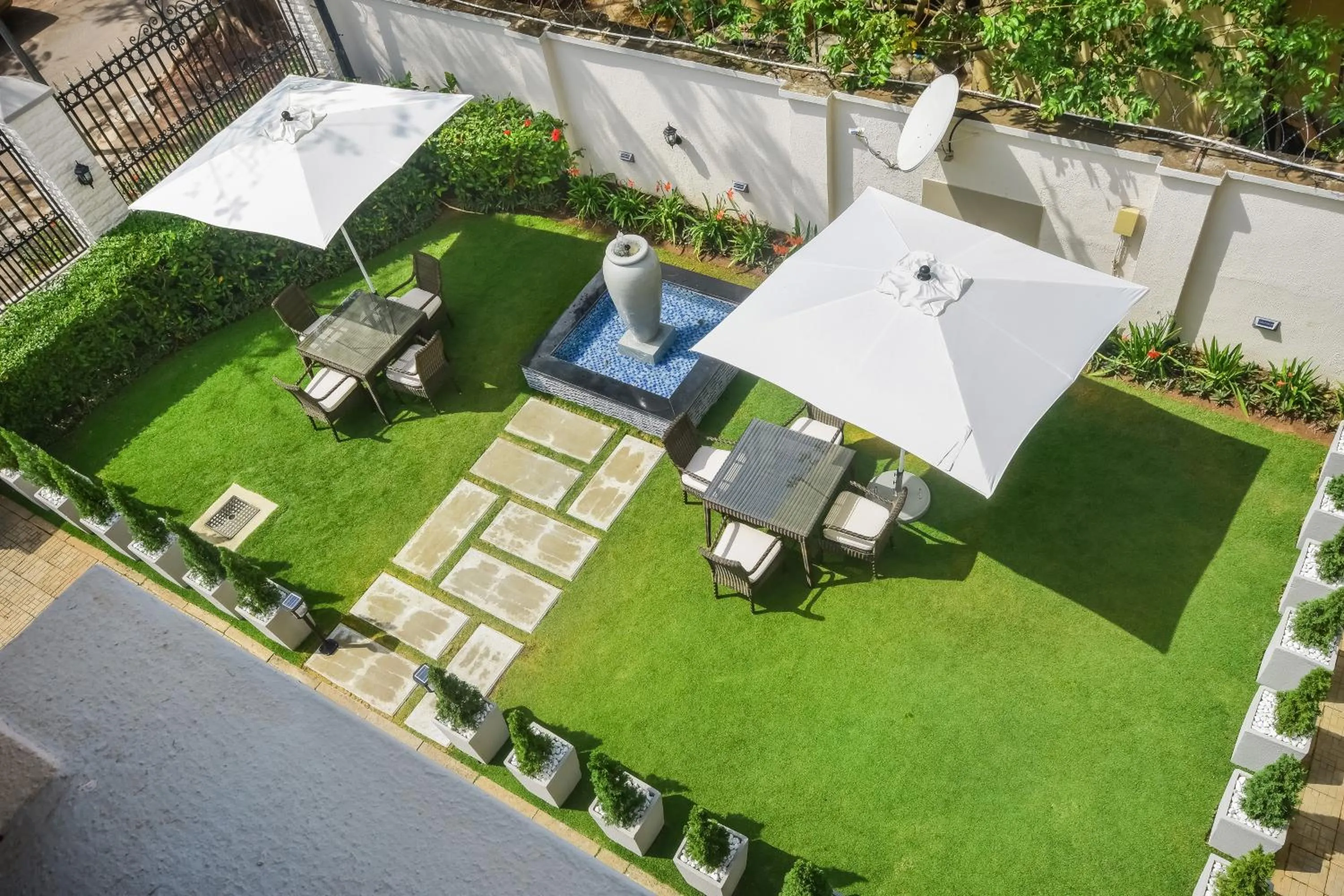 Patio in BON Hotel Abuja