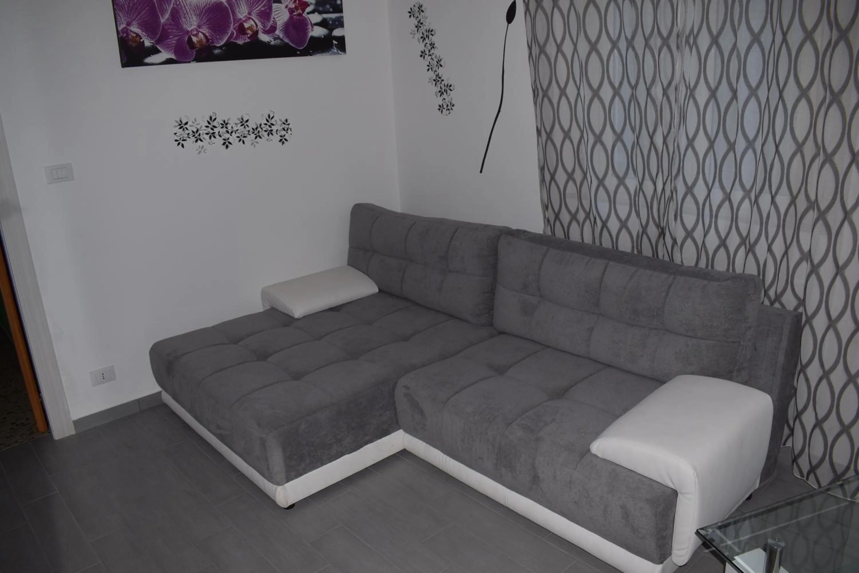 Seating area in Casa Normanna