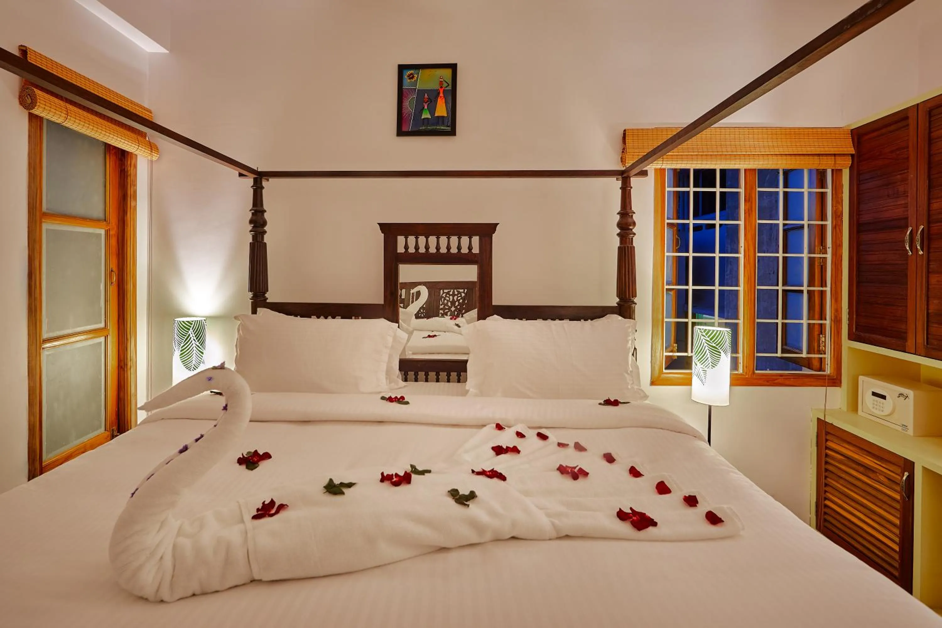 cot, Bed in Villa Krish