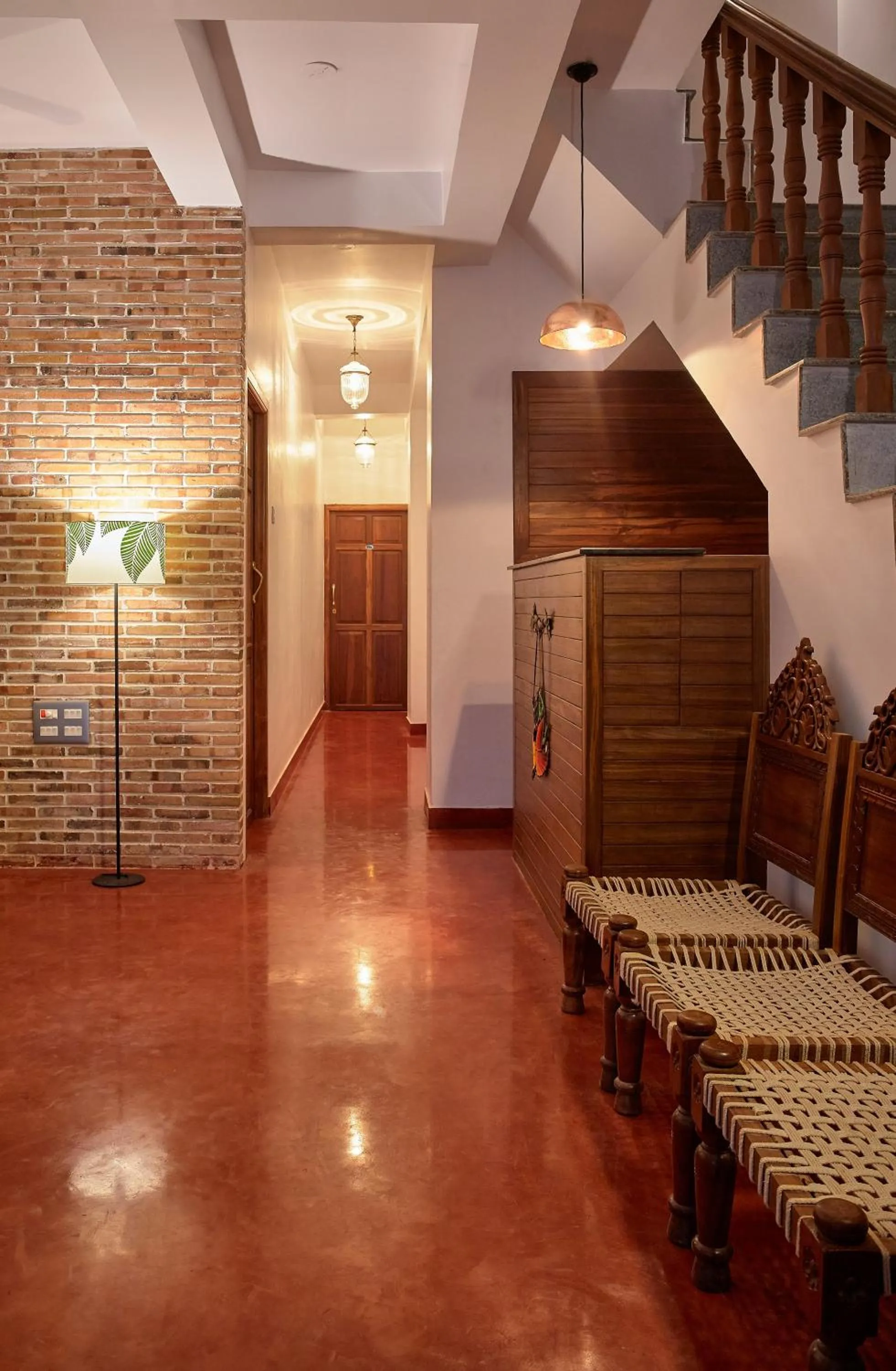 Lobby or reception in Villa Krish