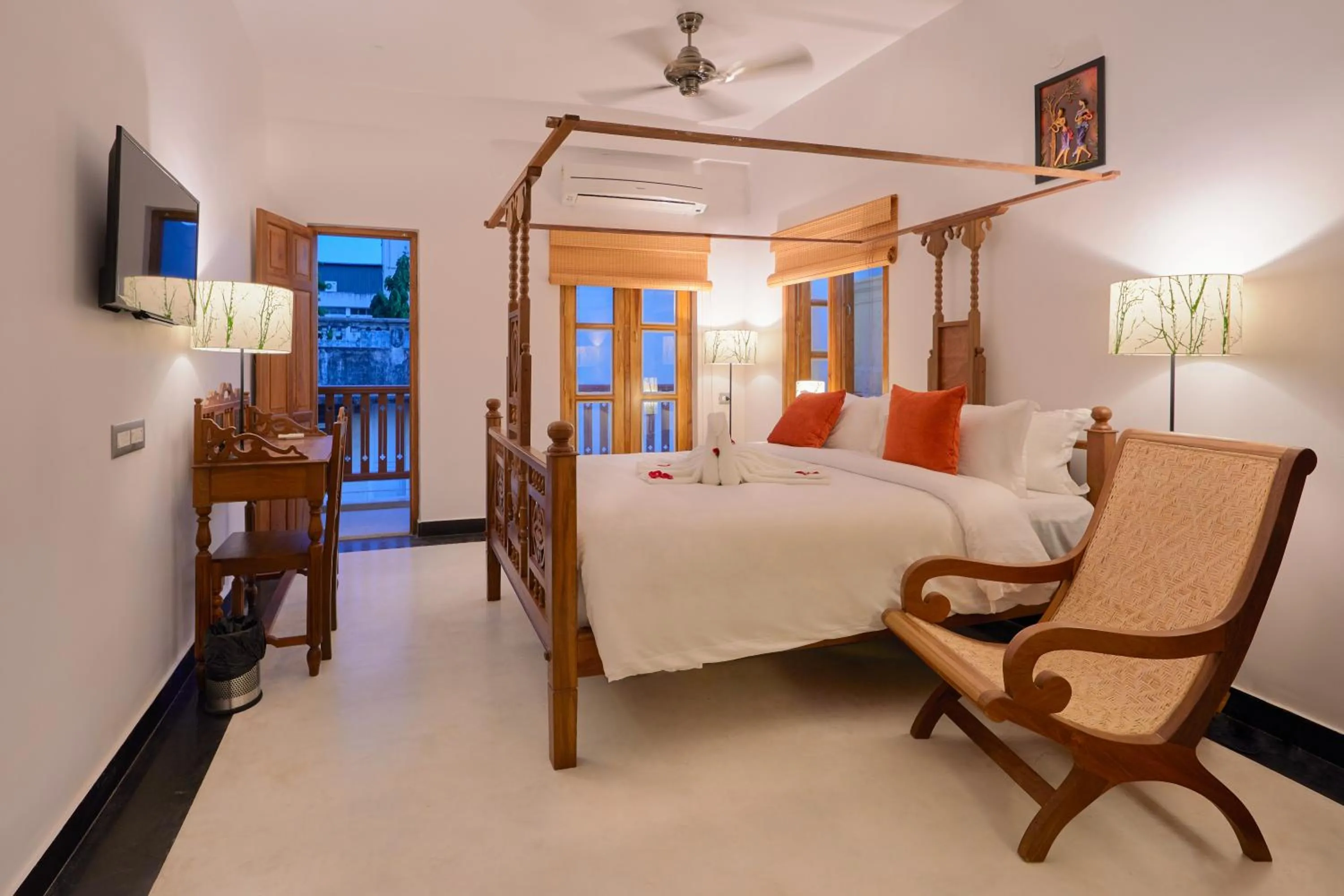 Photo of the whole room, Bed in Villa Krish