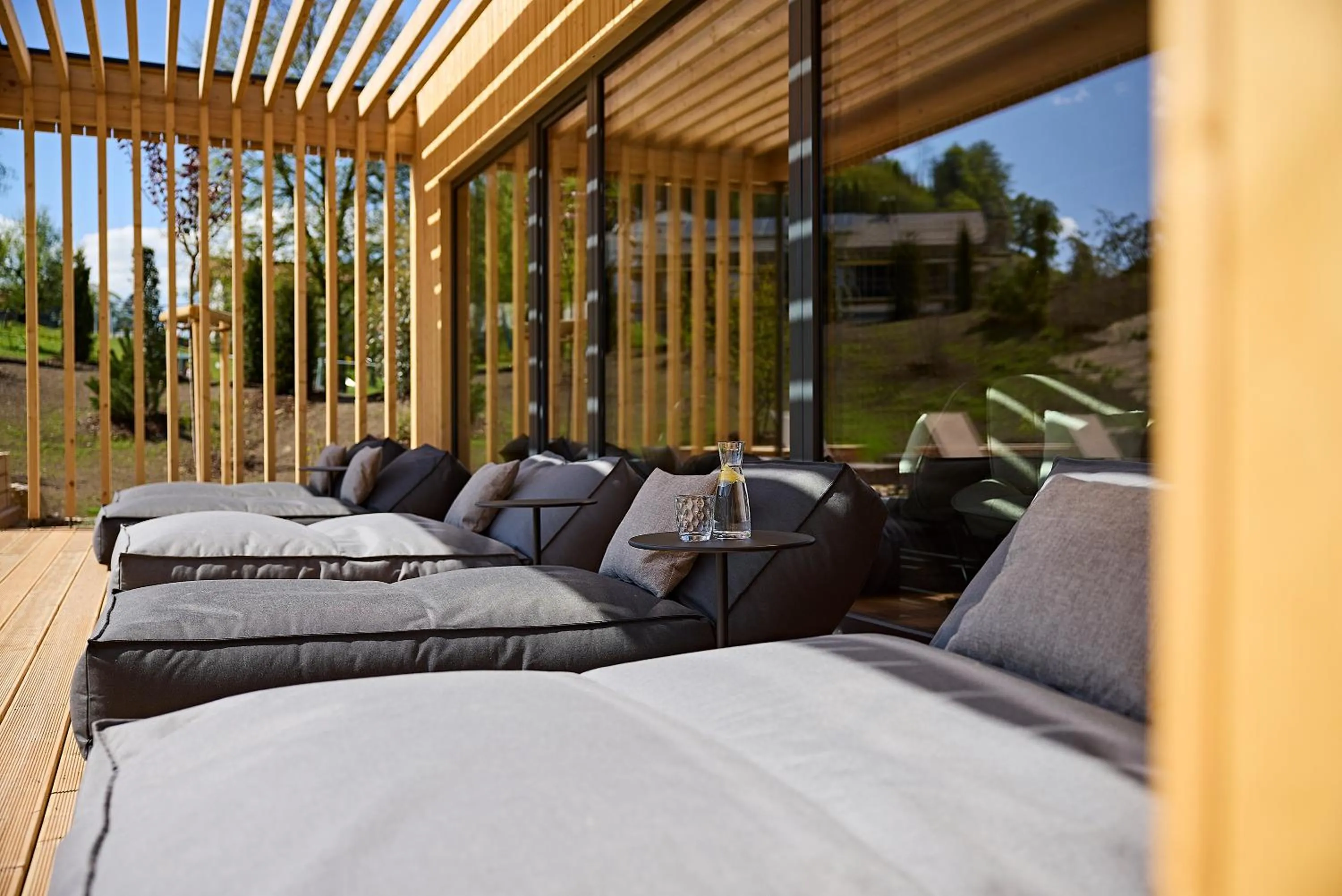 Garden in Hotel Die Krone - Immenstadt-Stein