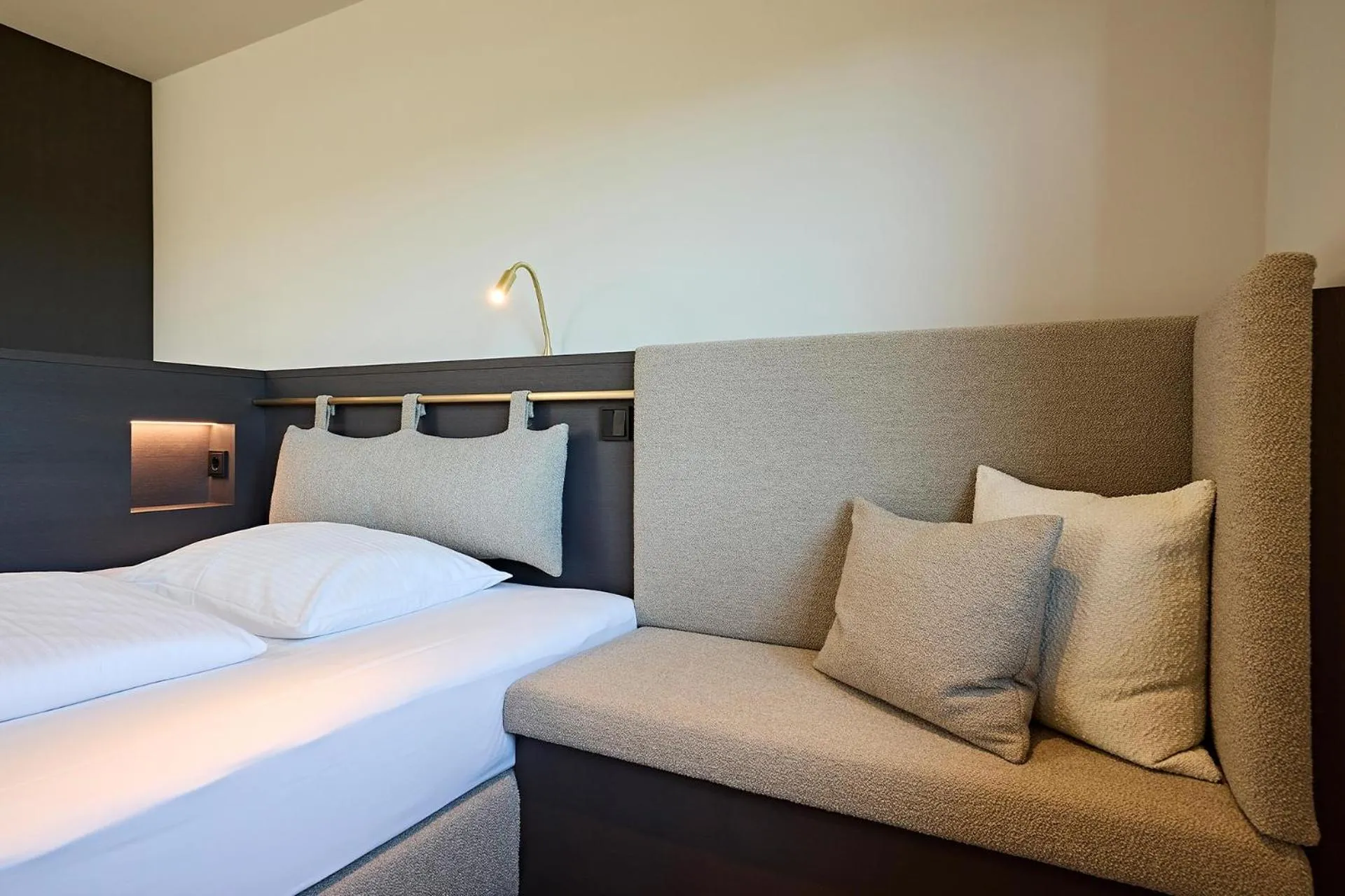 Bed in Hotel Die Krone - Immenstadt-Stein