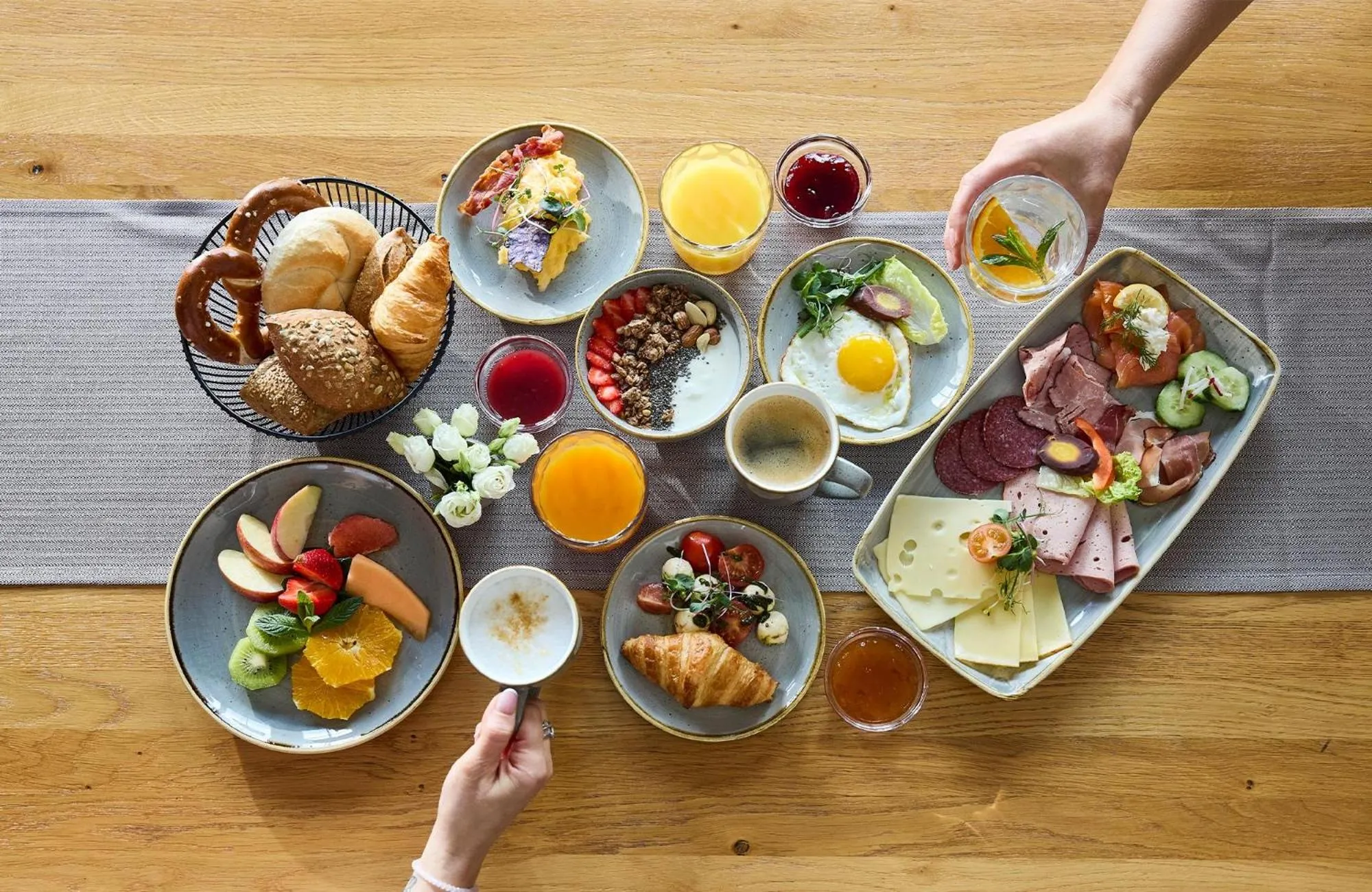 Food and drinks in Hotel Die Krone - Immenstadt-Stein