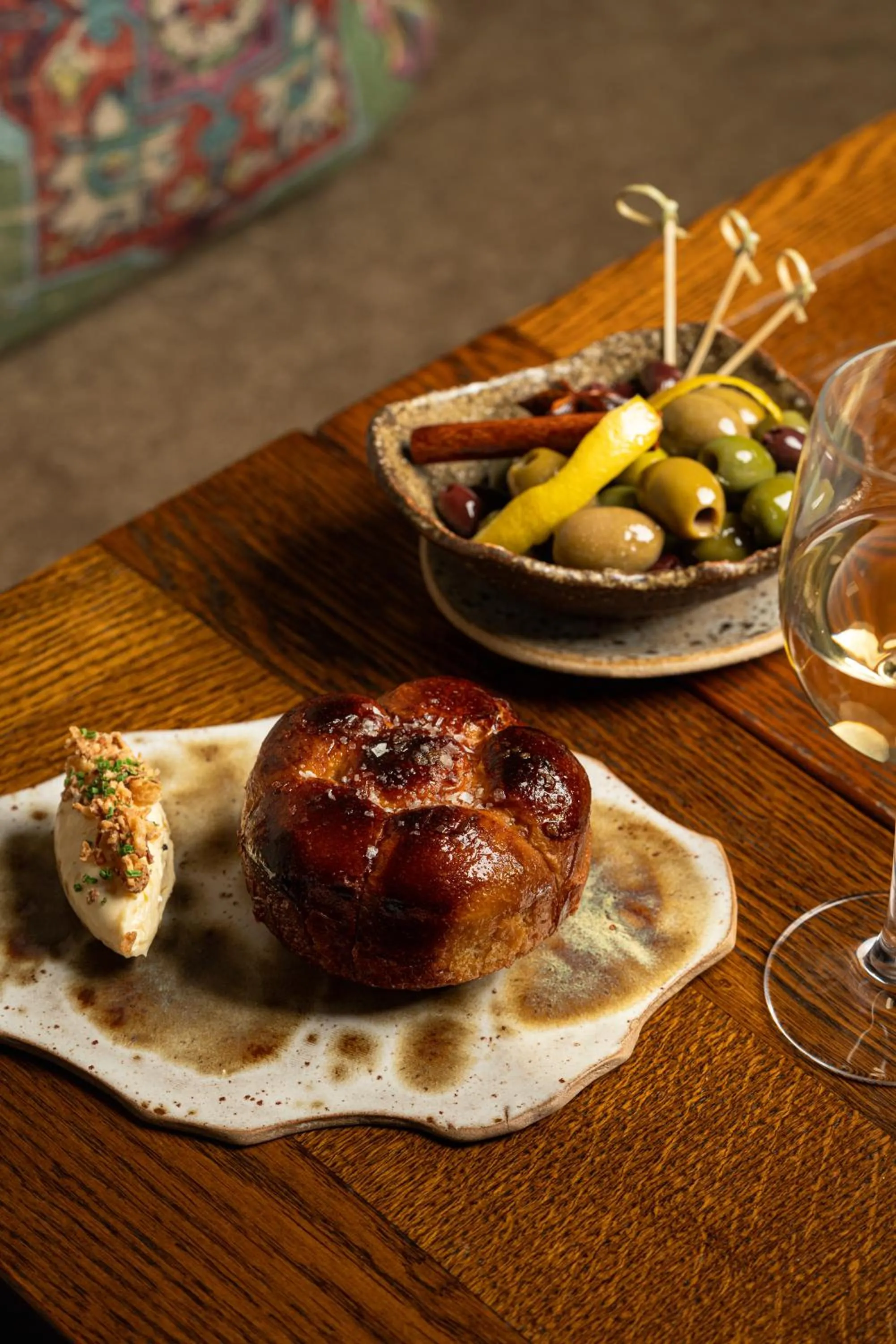 Food in The White Hart at Lydgate