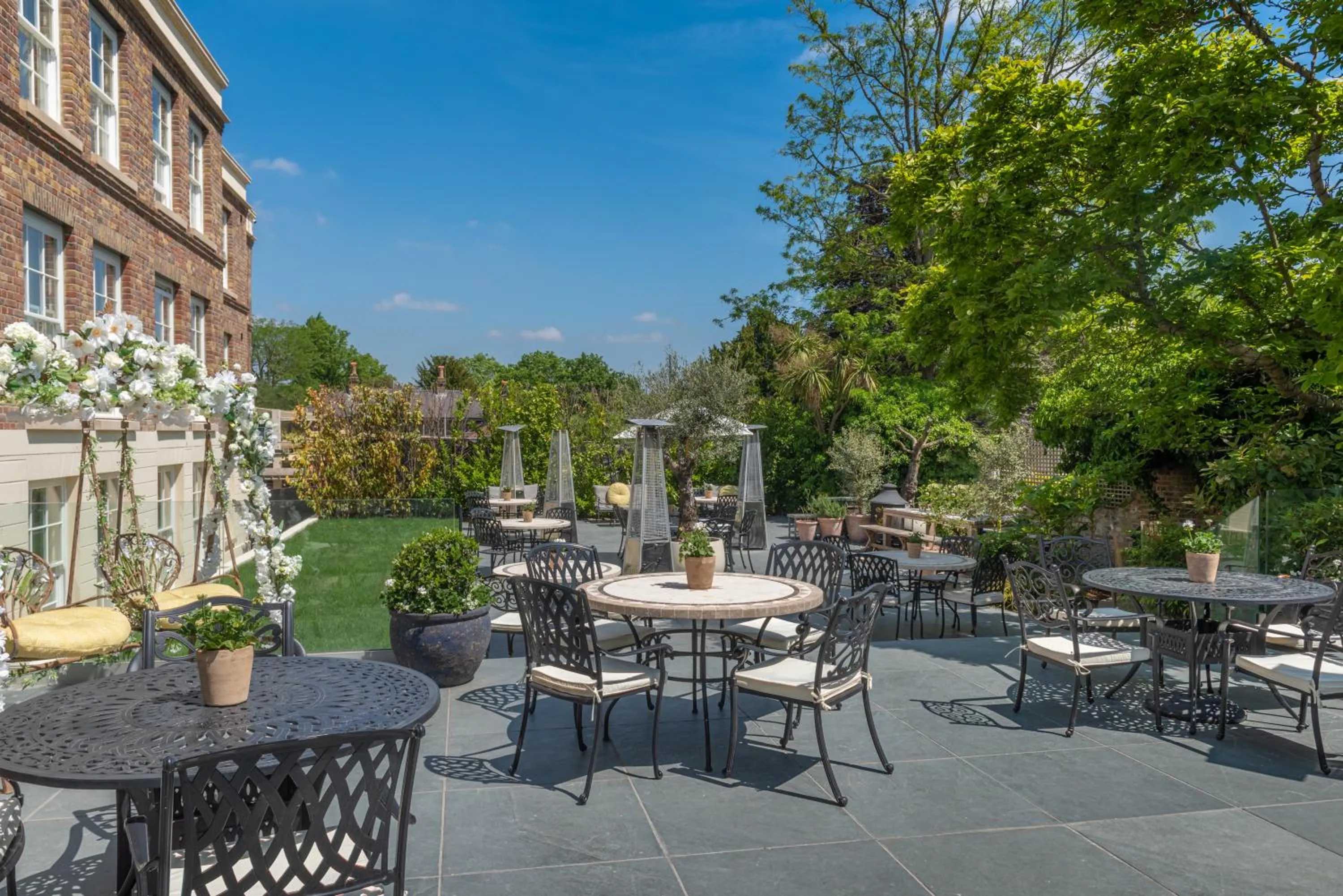 Garden in Harbour Hotel & Spa Richmond