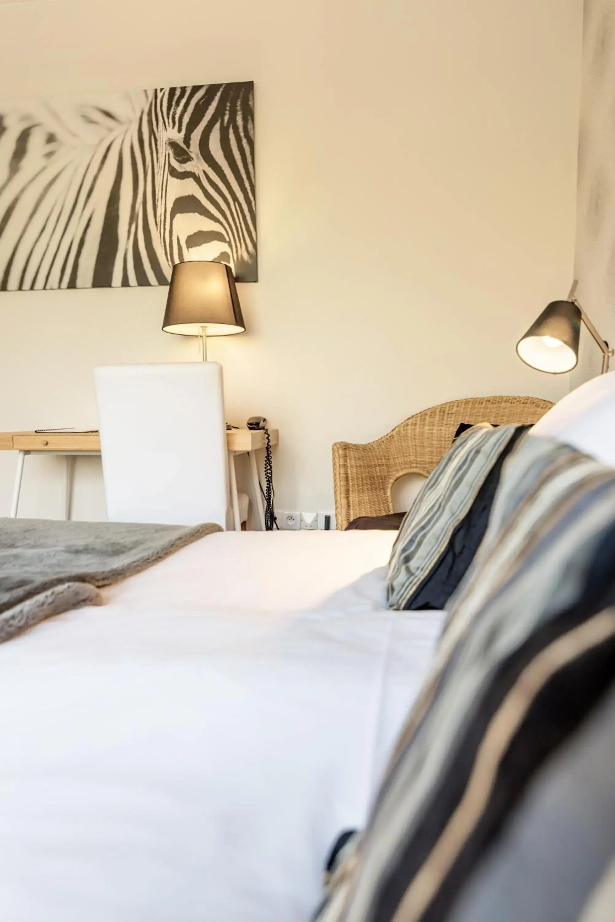 Decorative detail, Bed in Carnac Lodge Hotel & Spa Decorative detail, Bed in Carnac Lodge Hotel & Spa