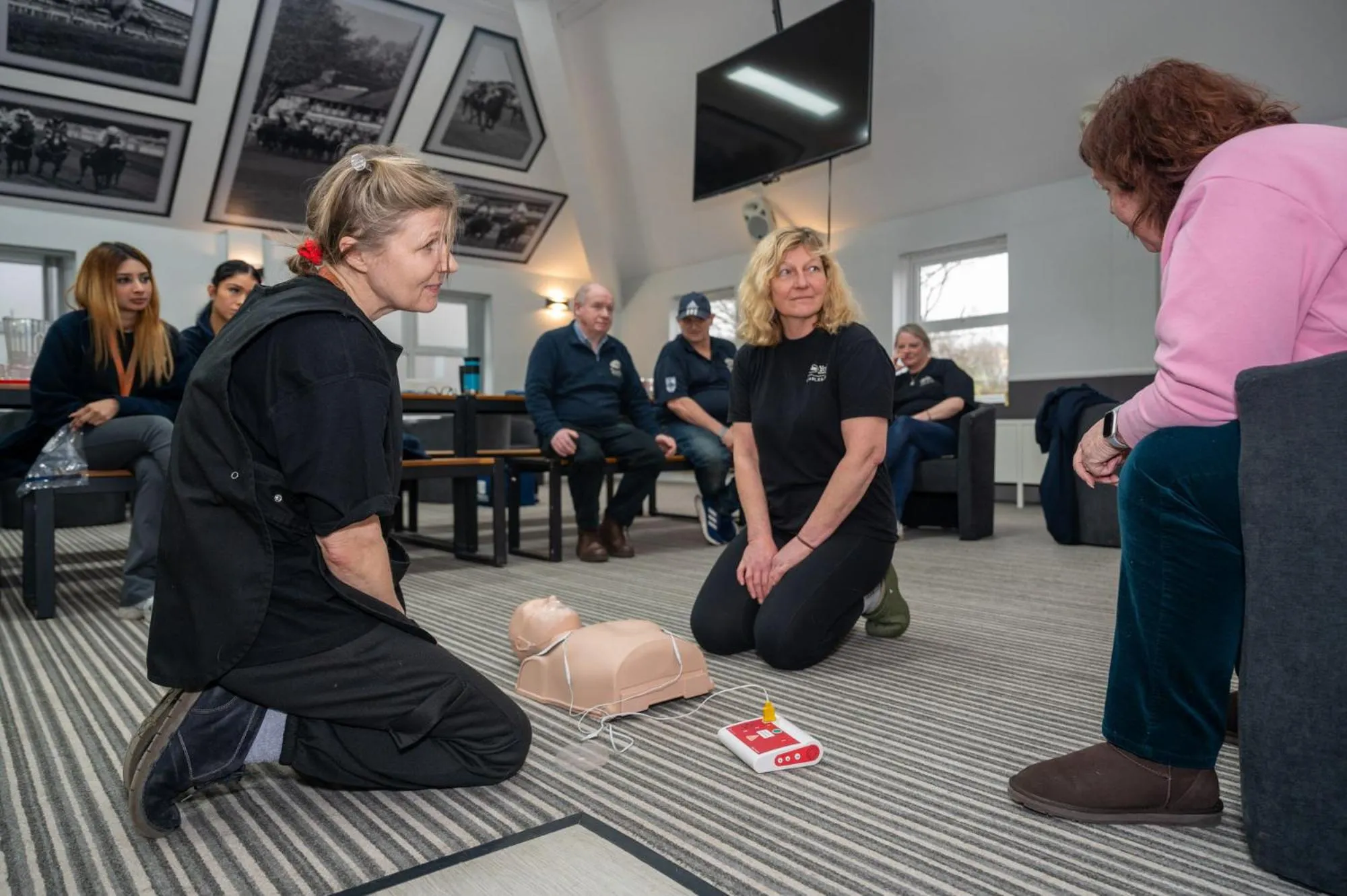 Property building in Stableside Hostel at York Racecourse