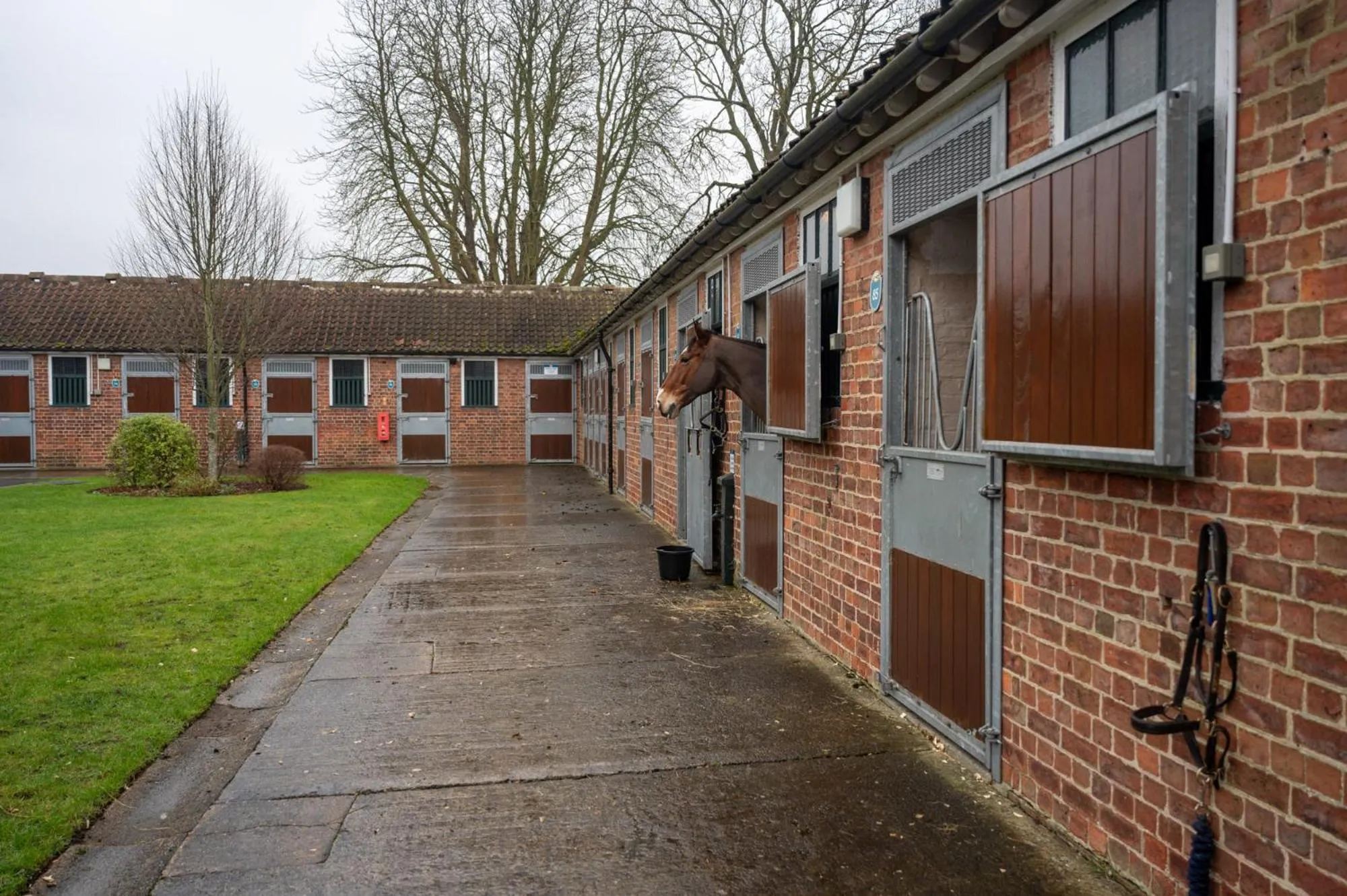 Property building in Stableside Hostel at York Racecourse