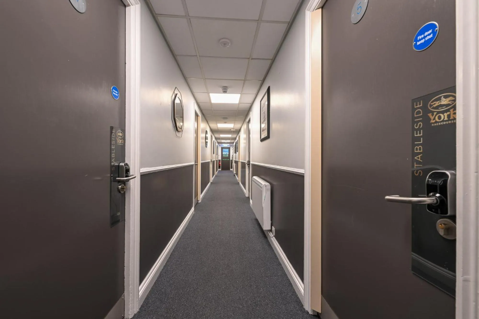 Property building in Stableside Hostel at York Racecourse