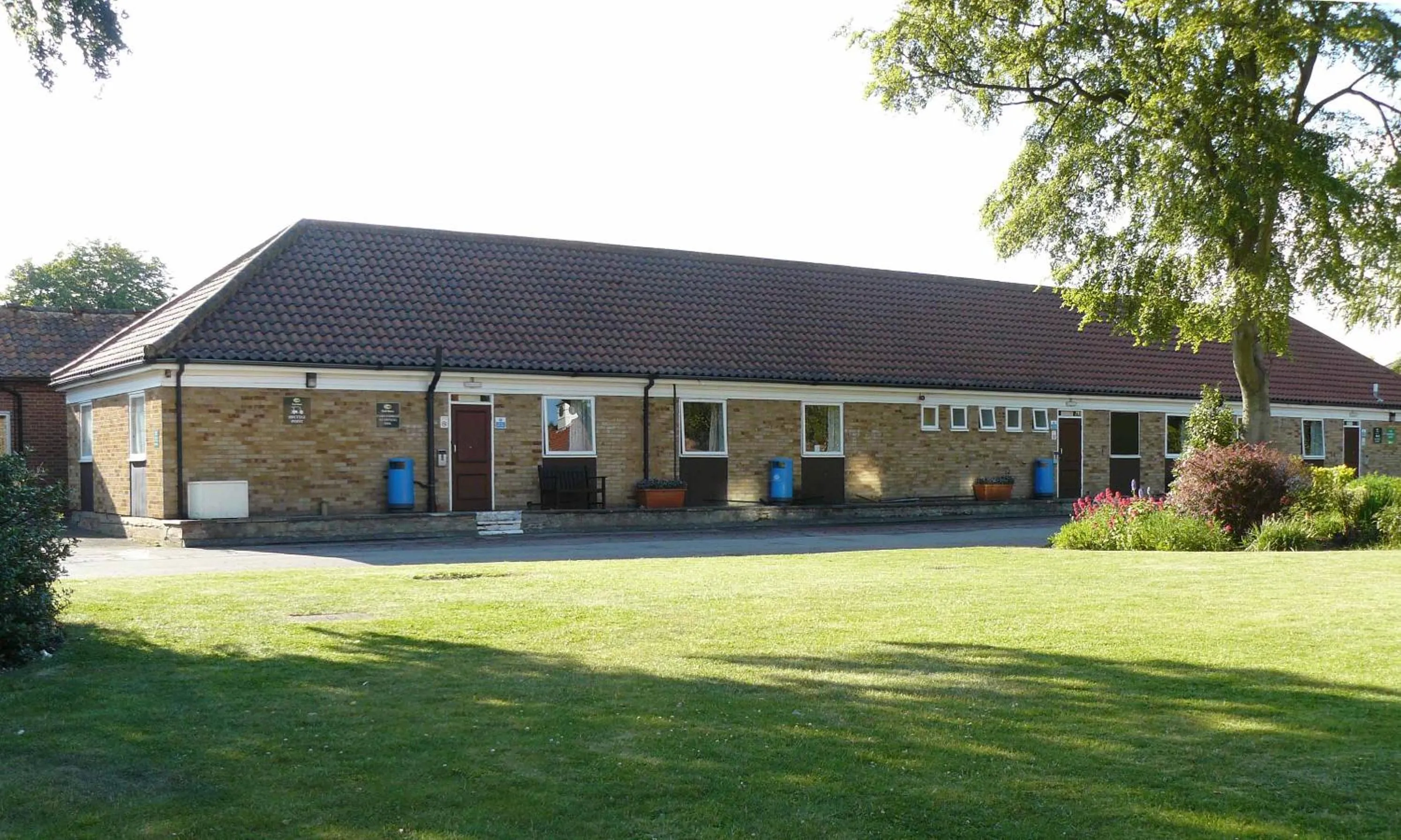 Property building in Stableside Hostel at York Racecourse