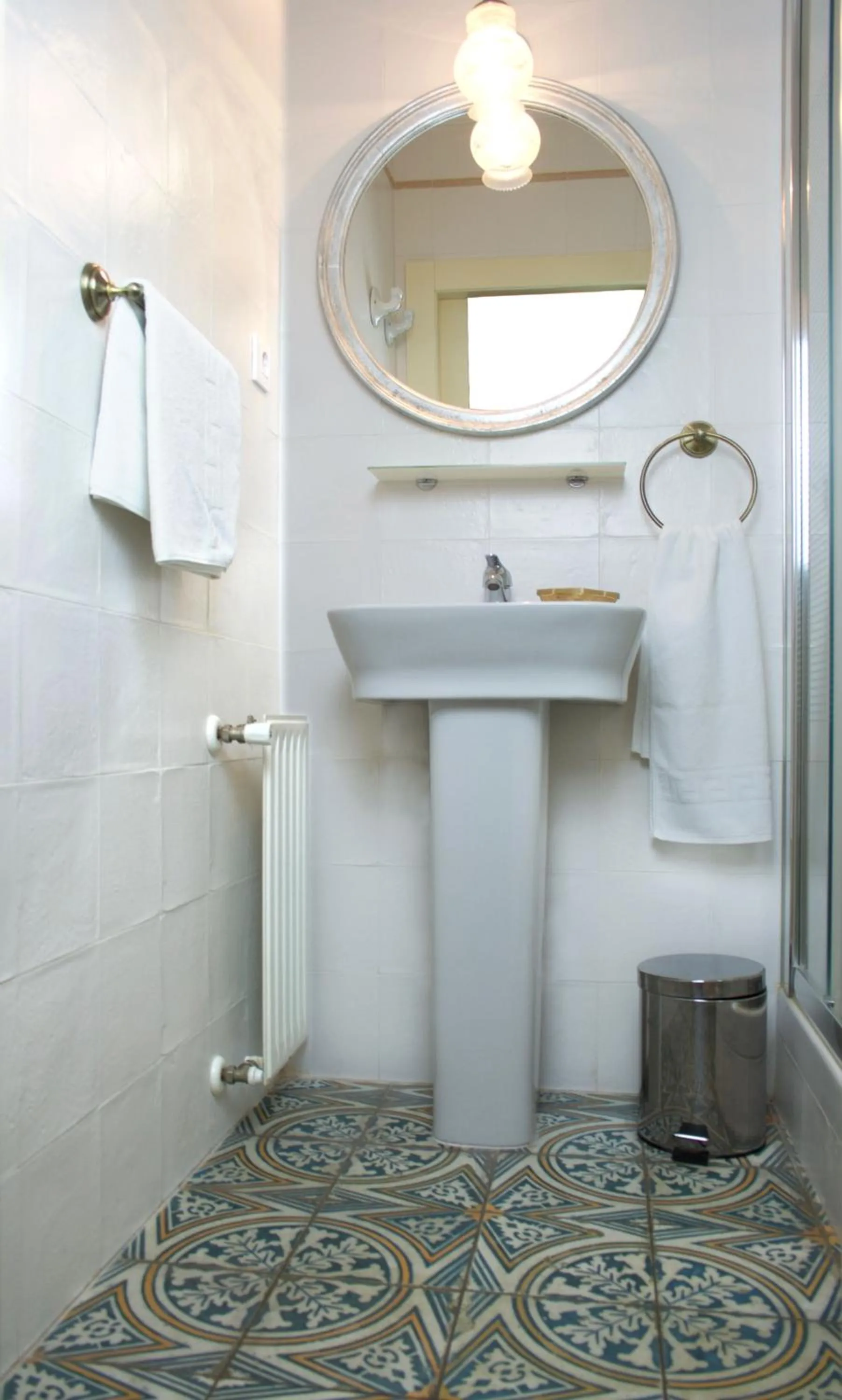 Bathroom in Hostal El Palacio