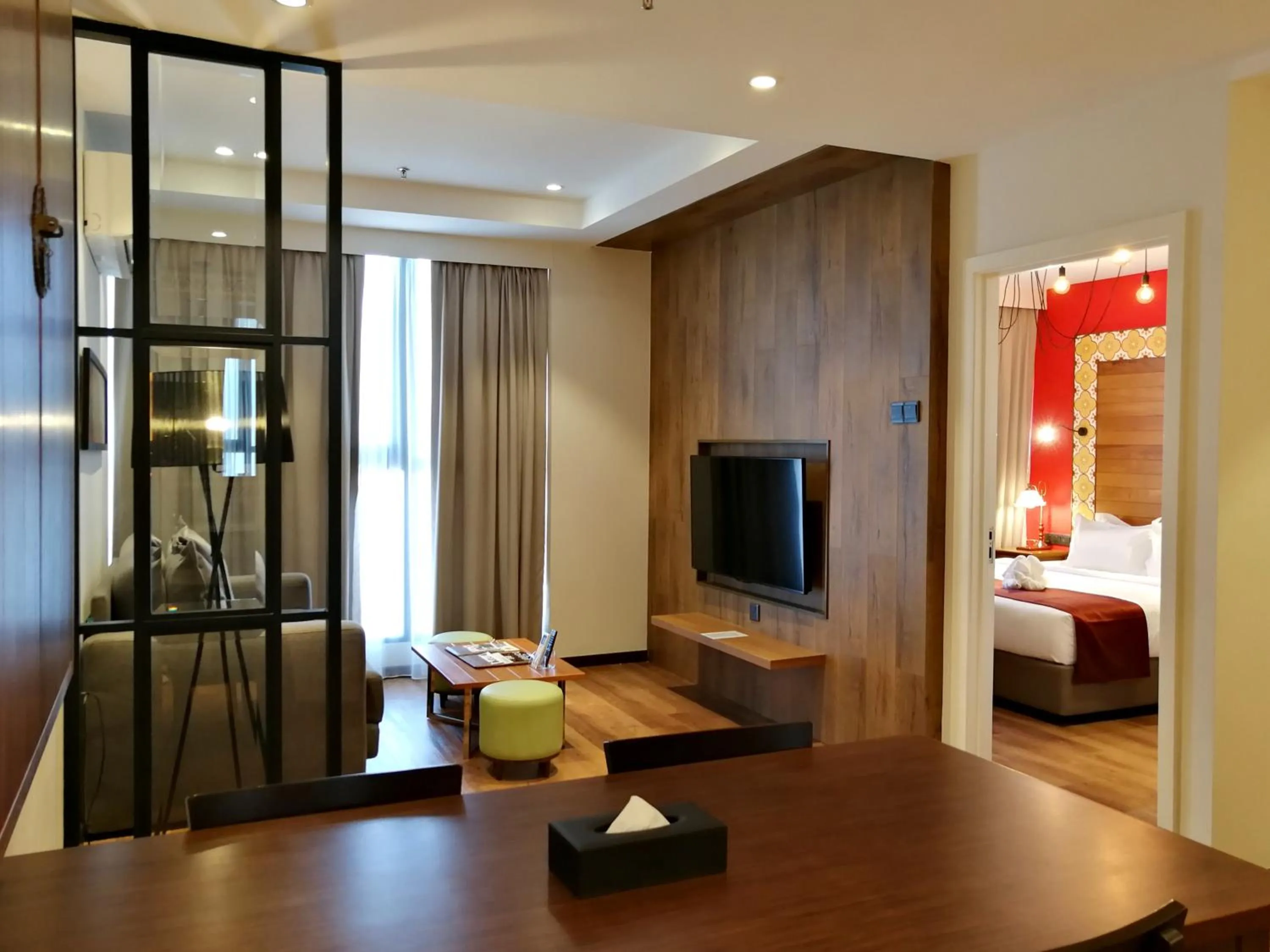 TV and multimedia, Bed in The Granite Luxury Hotel Penang