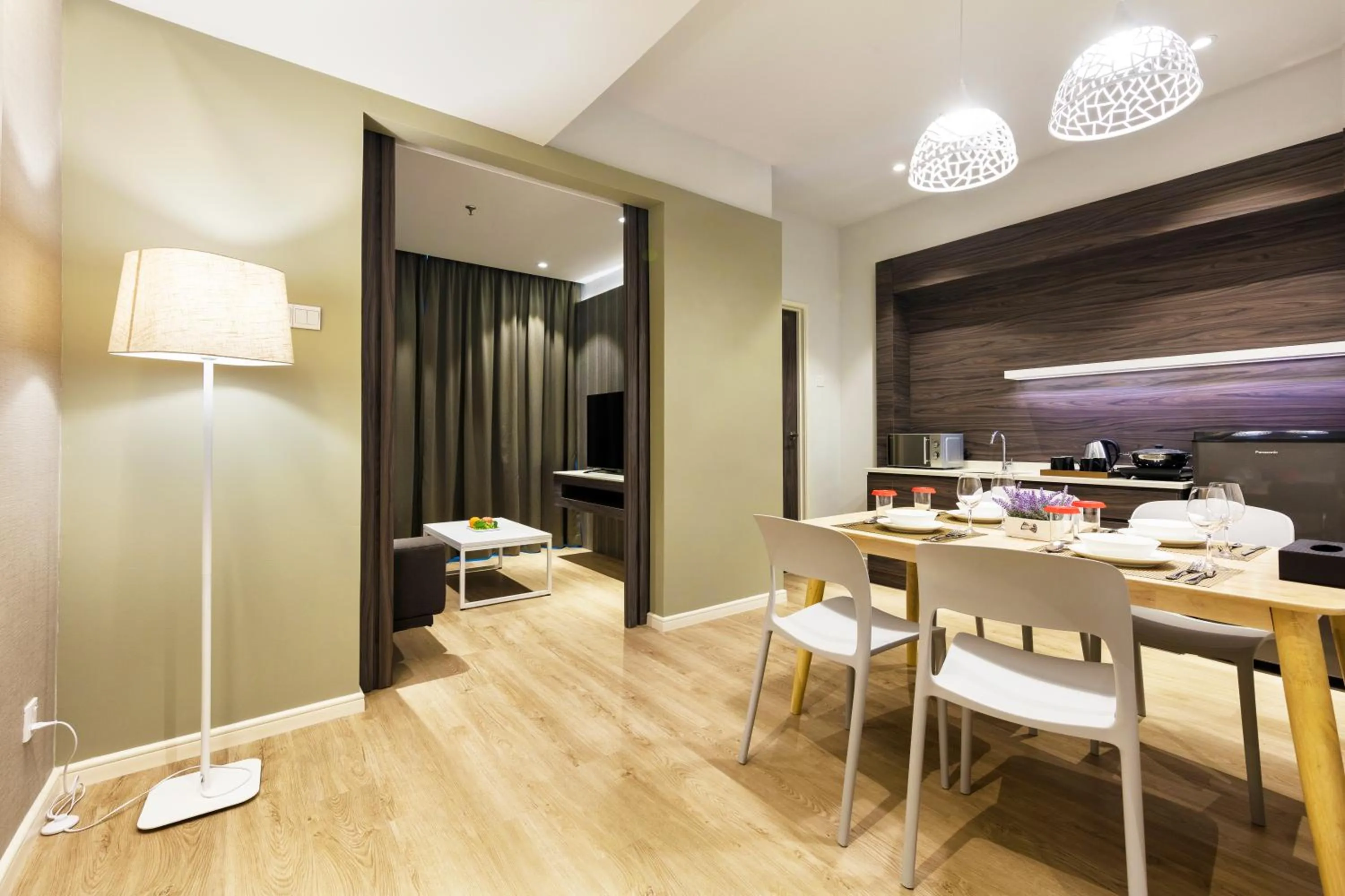 Living room in The Granite Luxury Hotel Penang