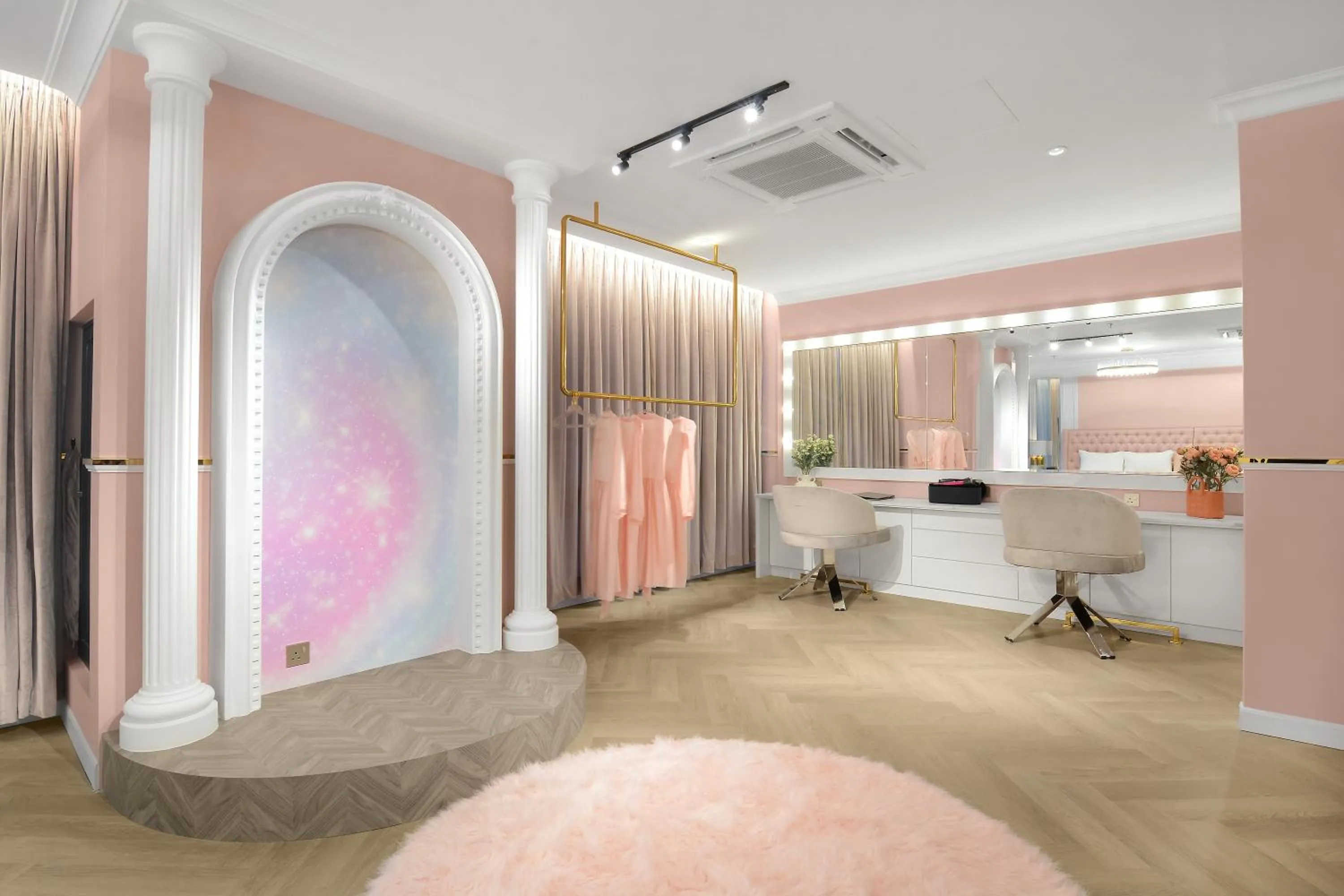 Seating area in The Granite Luxury Hotel Penang