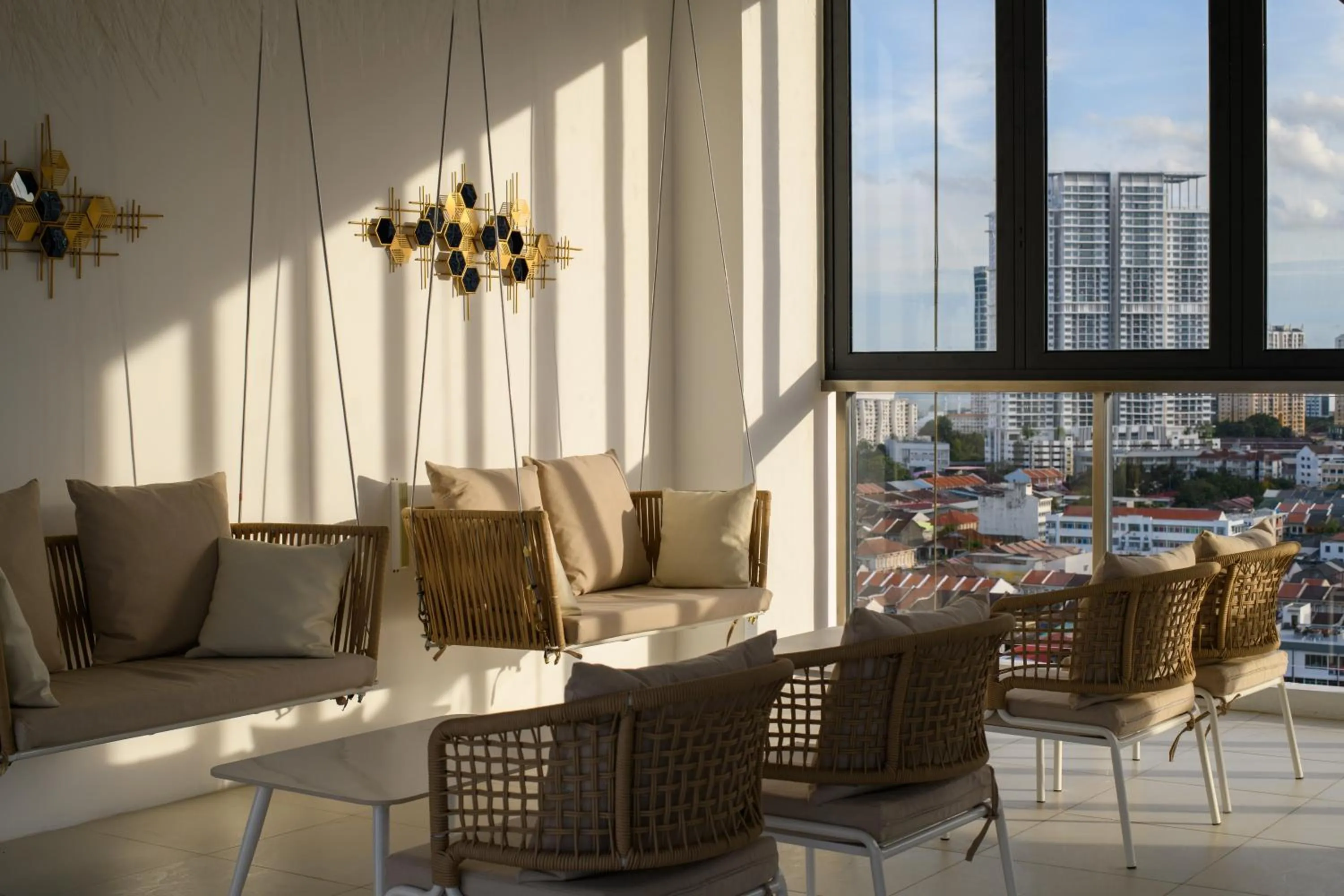 Swimming pool in The Granite Luxury Hotel Penang