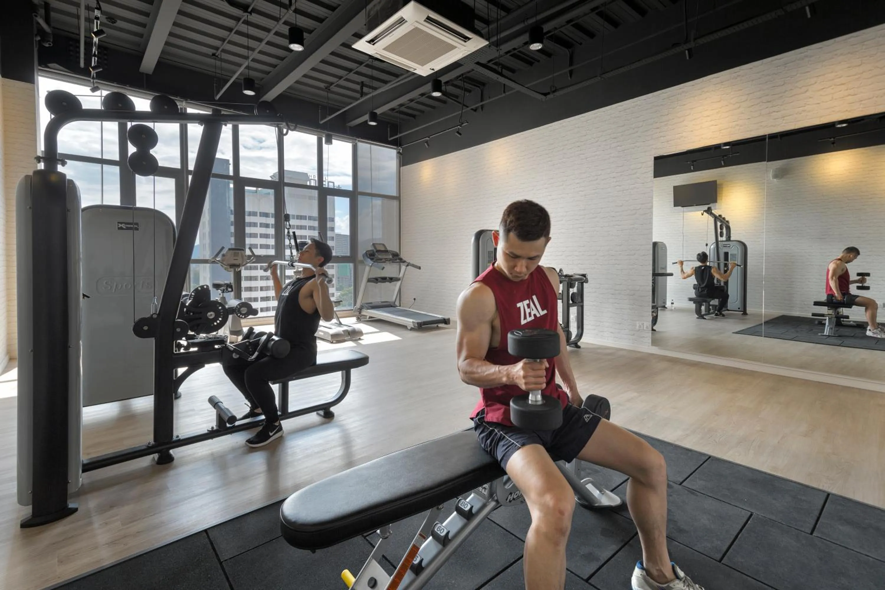Fitness centre/facilities in The Granite Luxury Hotel Penang