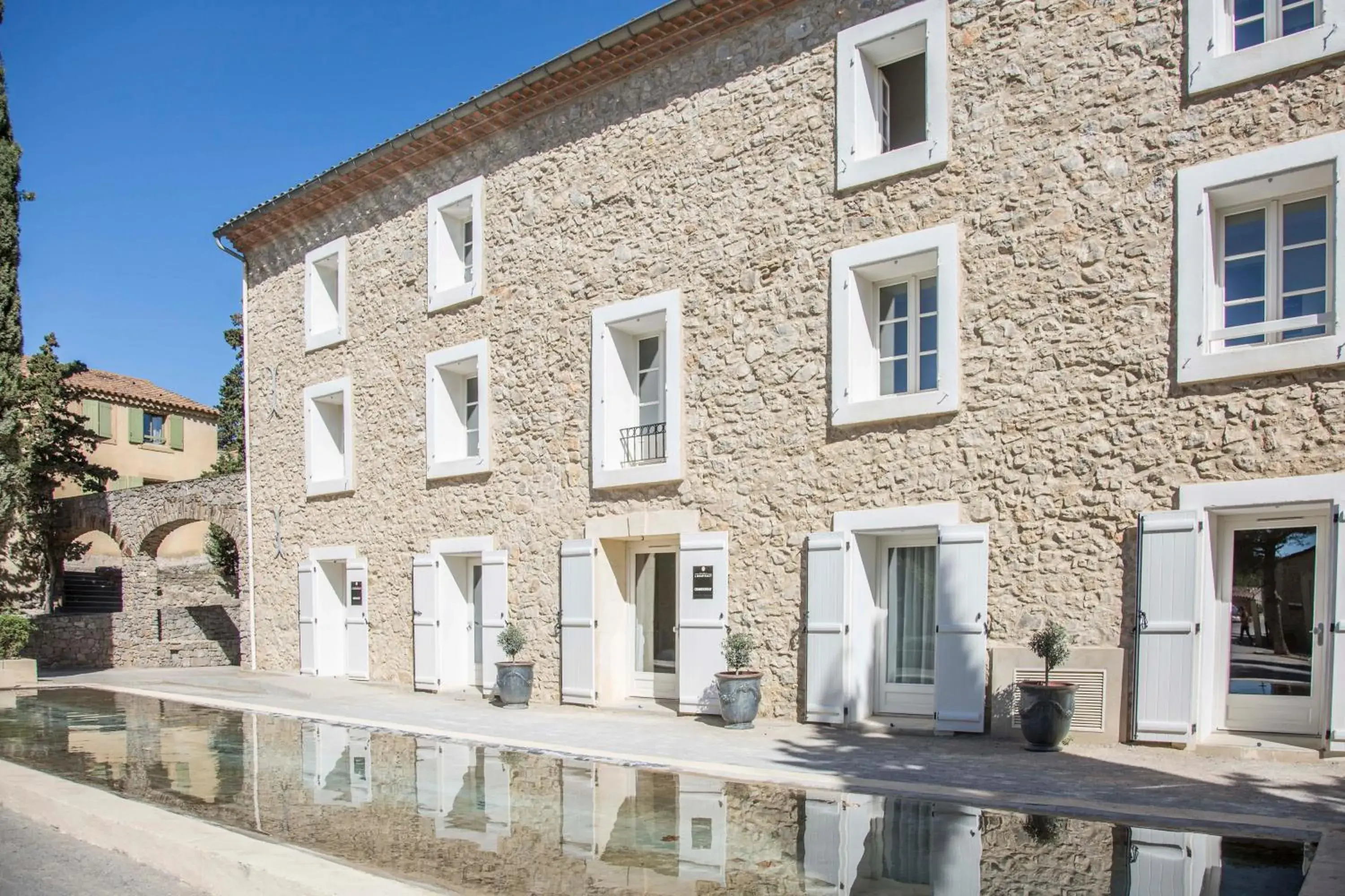 Property building in Château L'Hospitalet Wine Resort Beach & Spa Property building in Château L'Hospitalet Wine Resort Beach & Spa