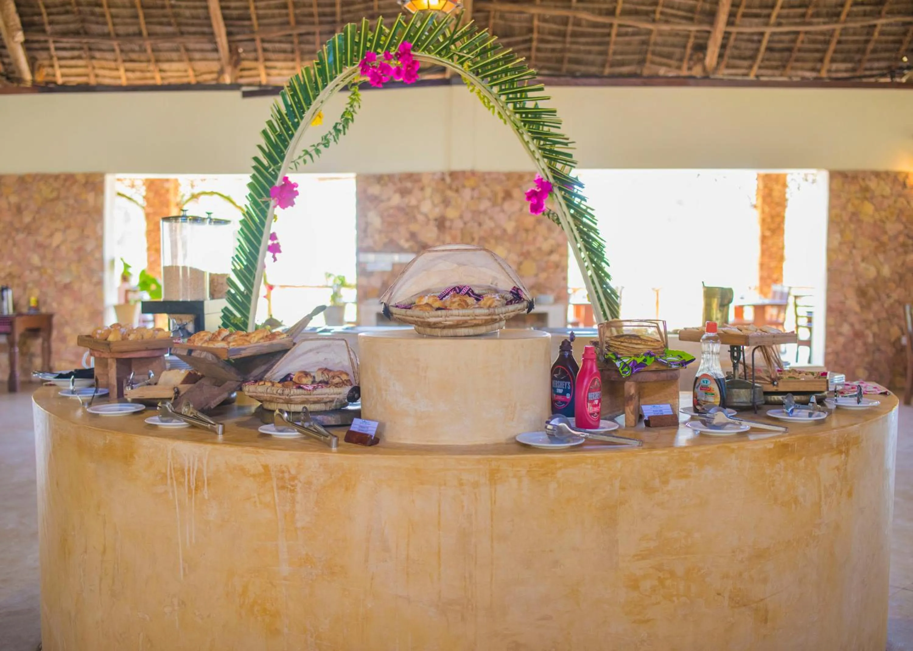 Buffet breakfast in VRclub Paje Palms Beach Resort