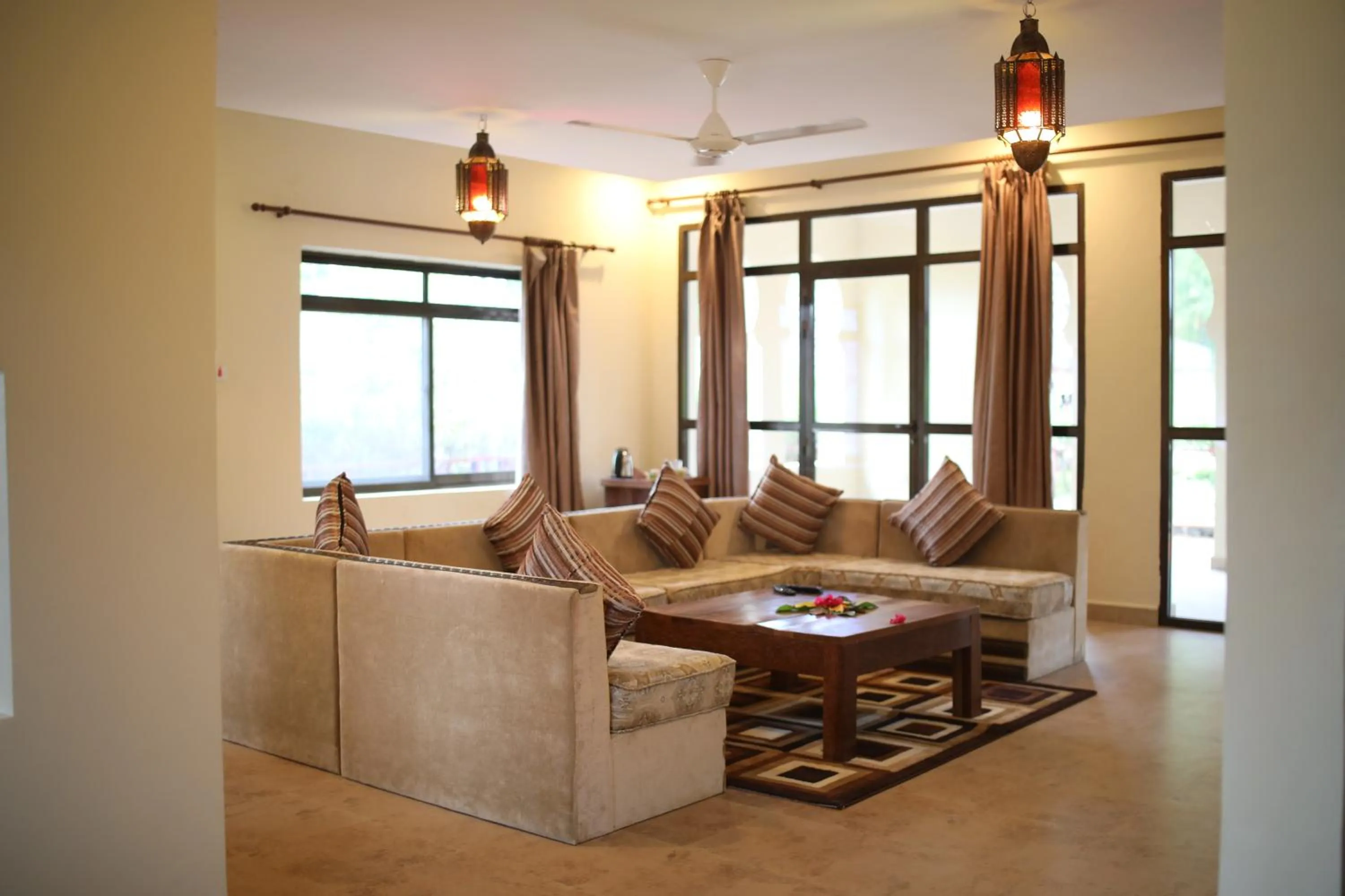 Living room in VRclub Paje Palms Beach Resort