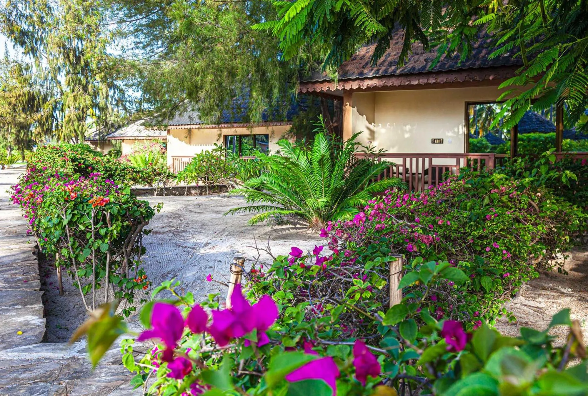 Garden in VRclub Paje Palms Beach Resort