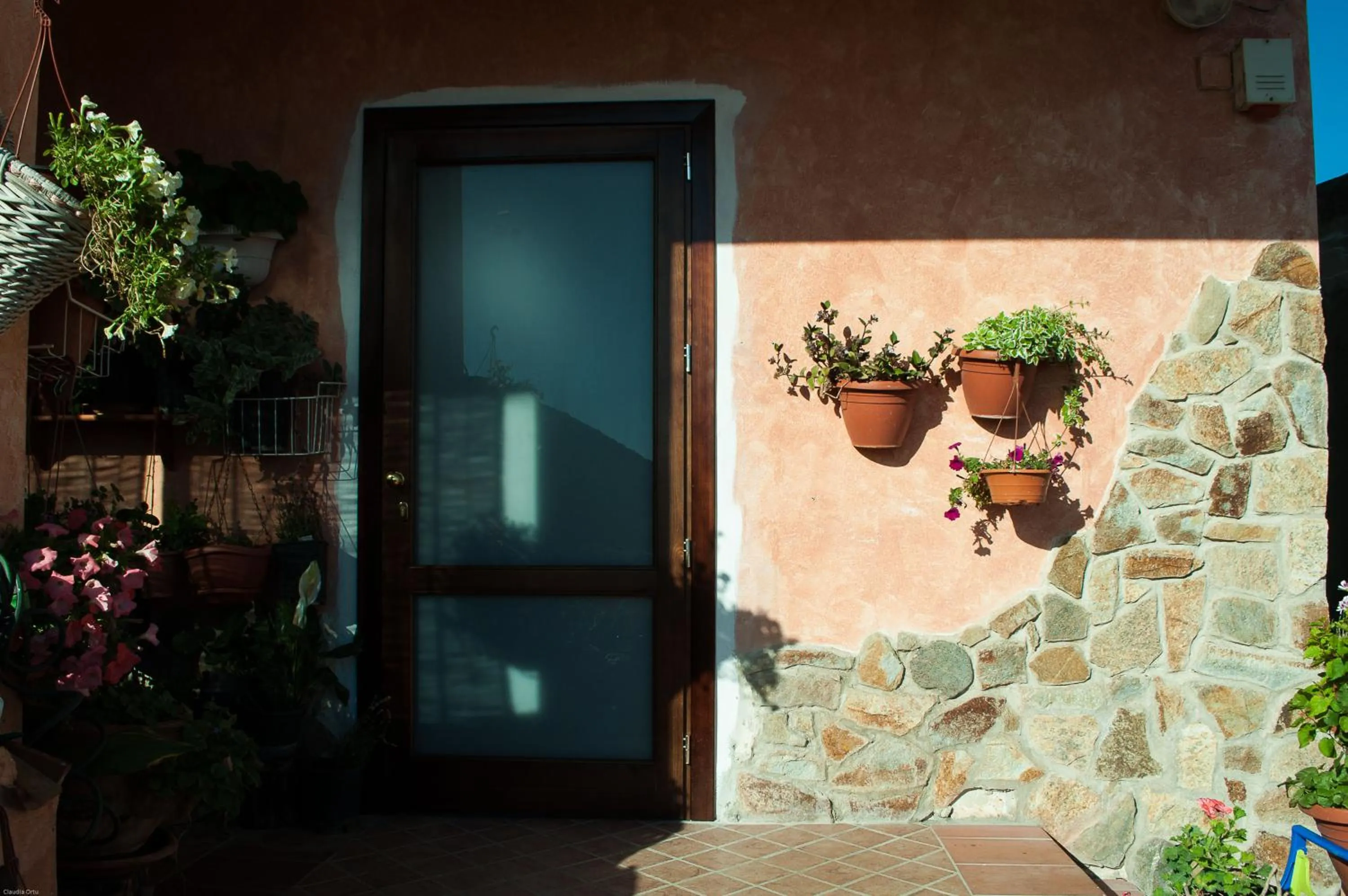 Facade/entrance in B&B Santa Barbara