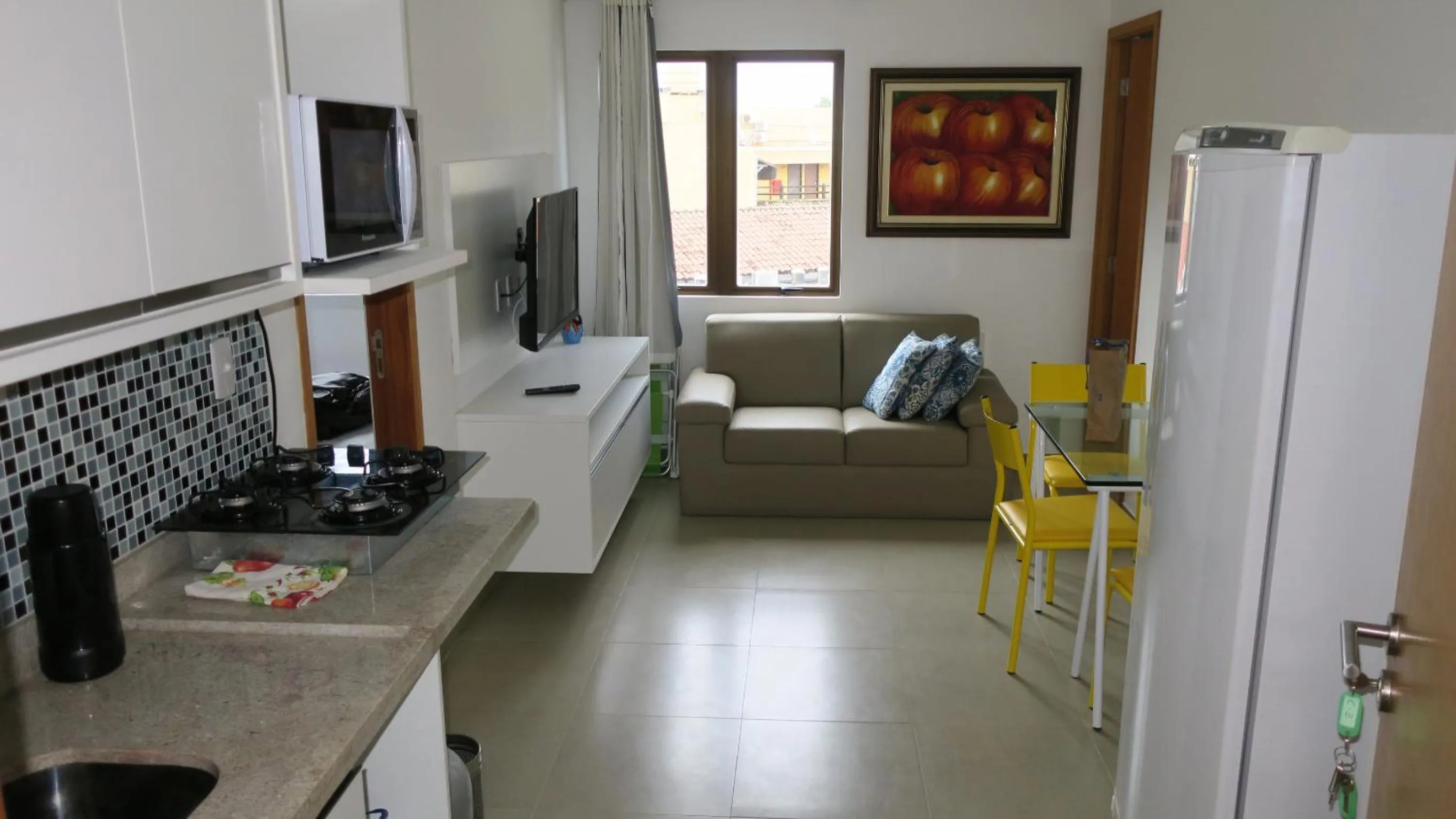 Living room in Manawa Beach Flats Prime