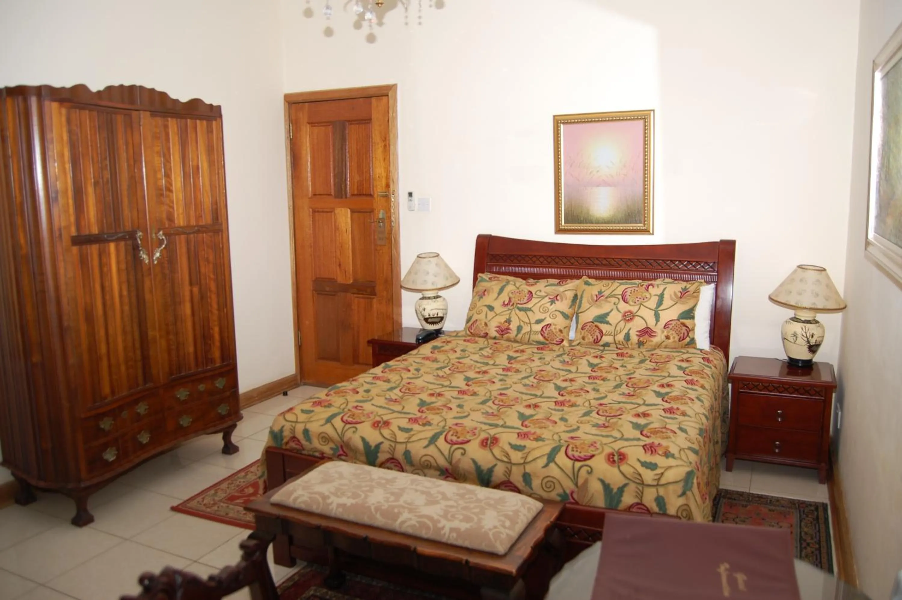 Bed in Falcon Crest Suites