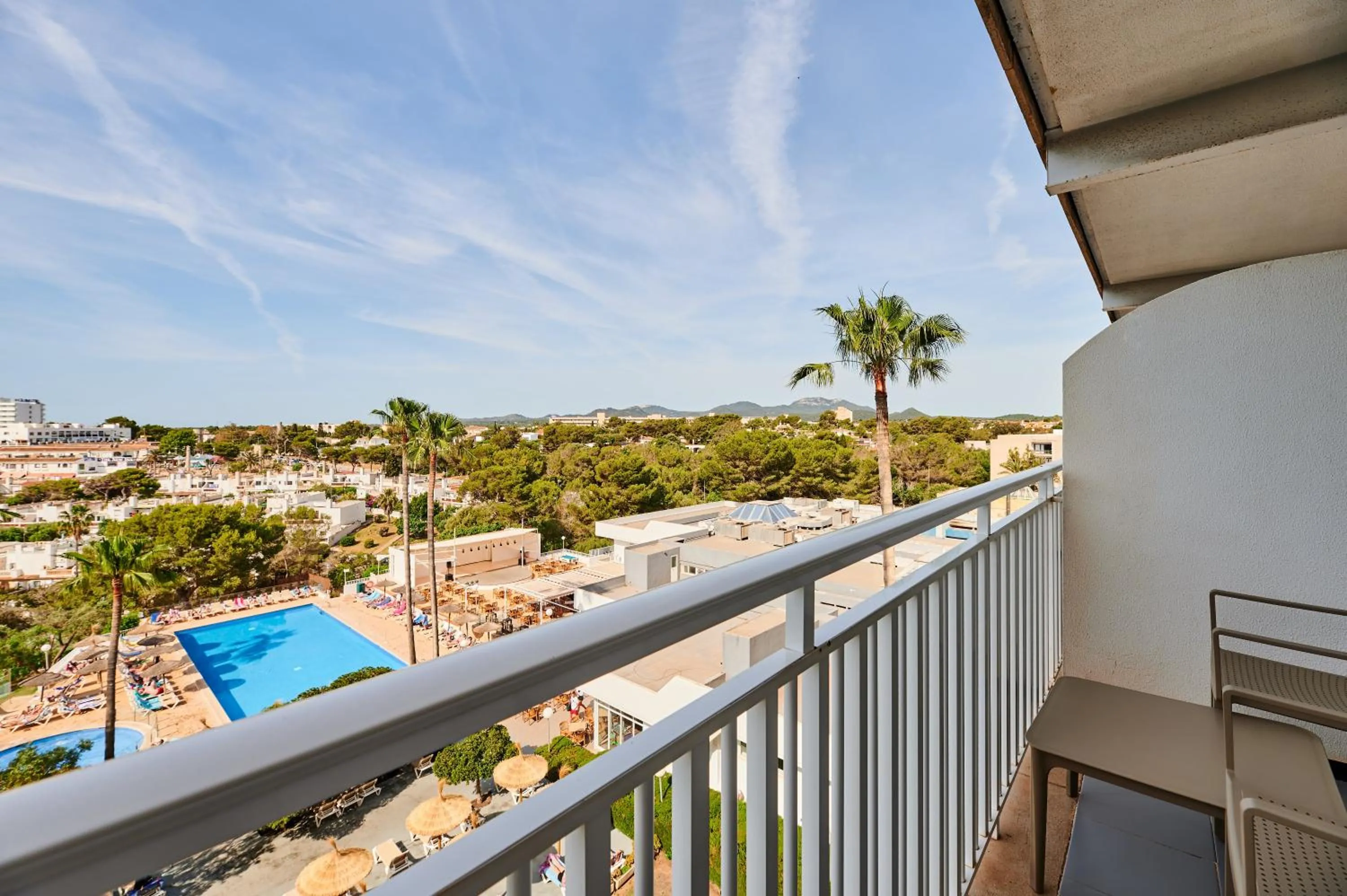 Balcony/Terrace in AluaSun Cala Antena - All Inclusive