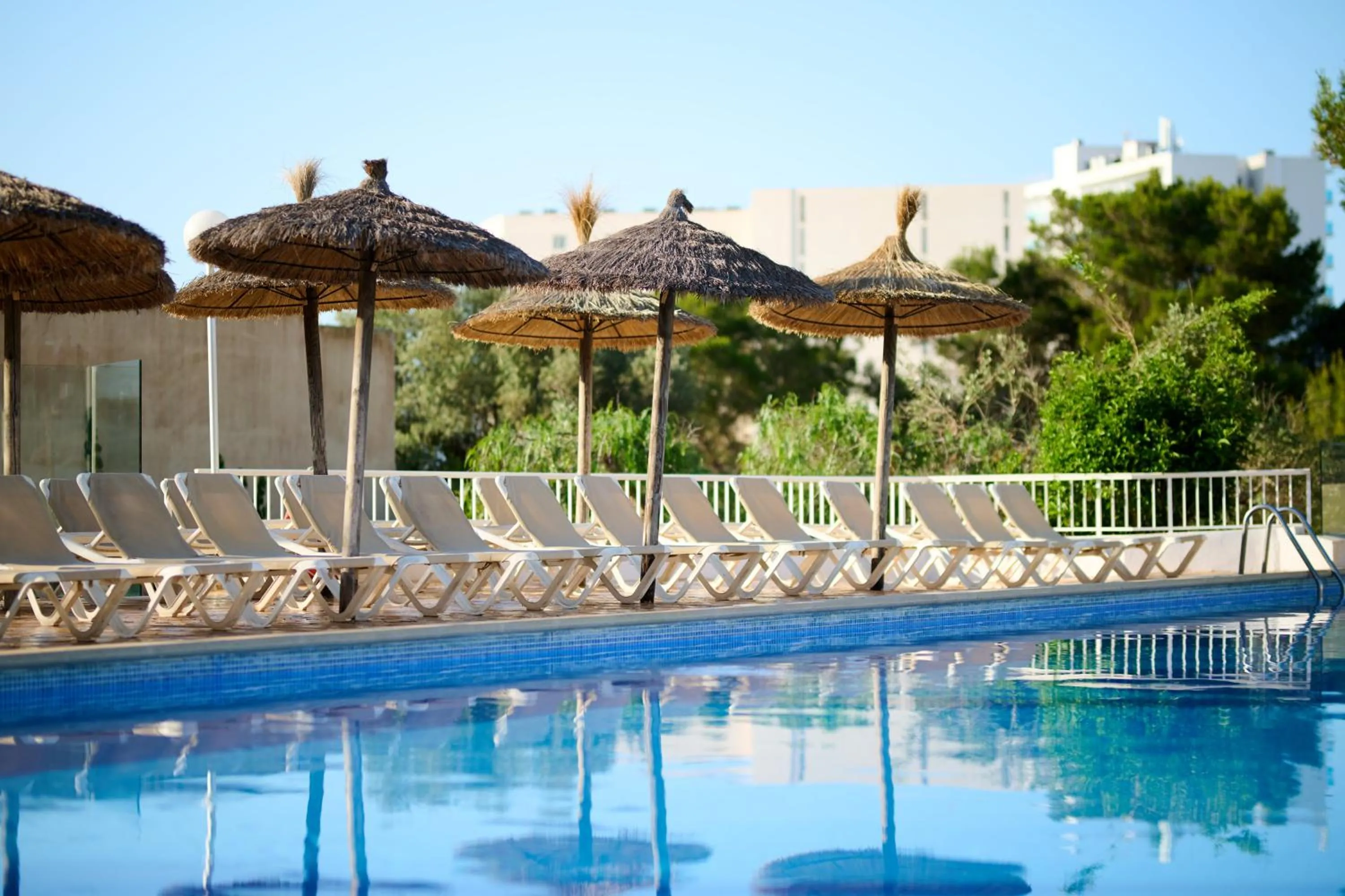 Pool view in AluaSun Cala Antena - All Inclusive