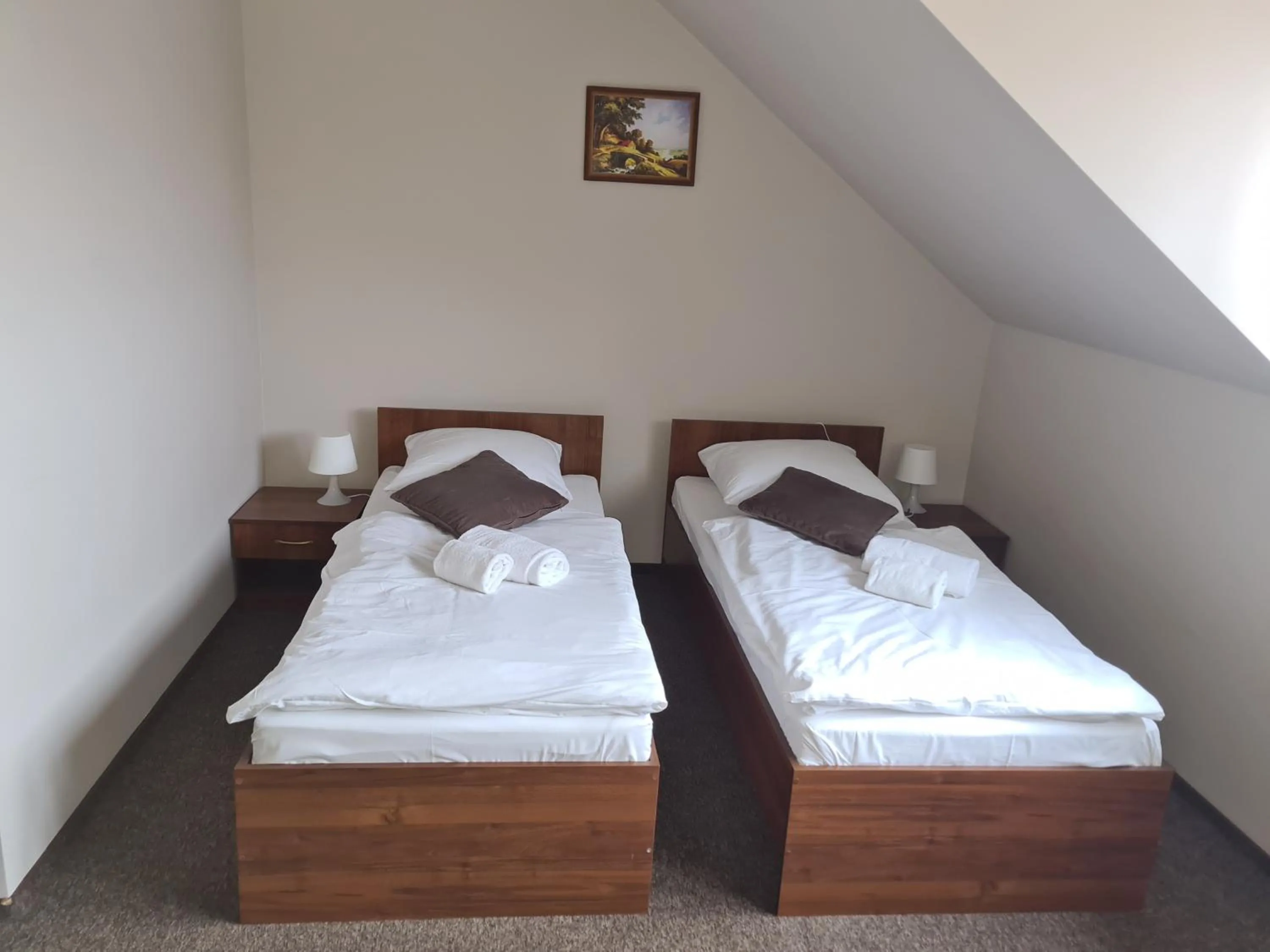 Bed in Gościniec Oaza Sorkwity
