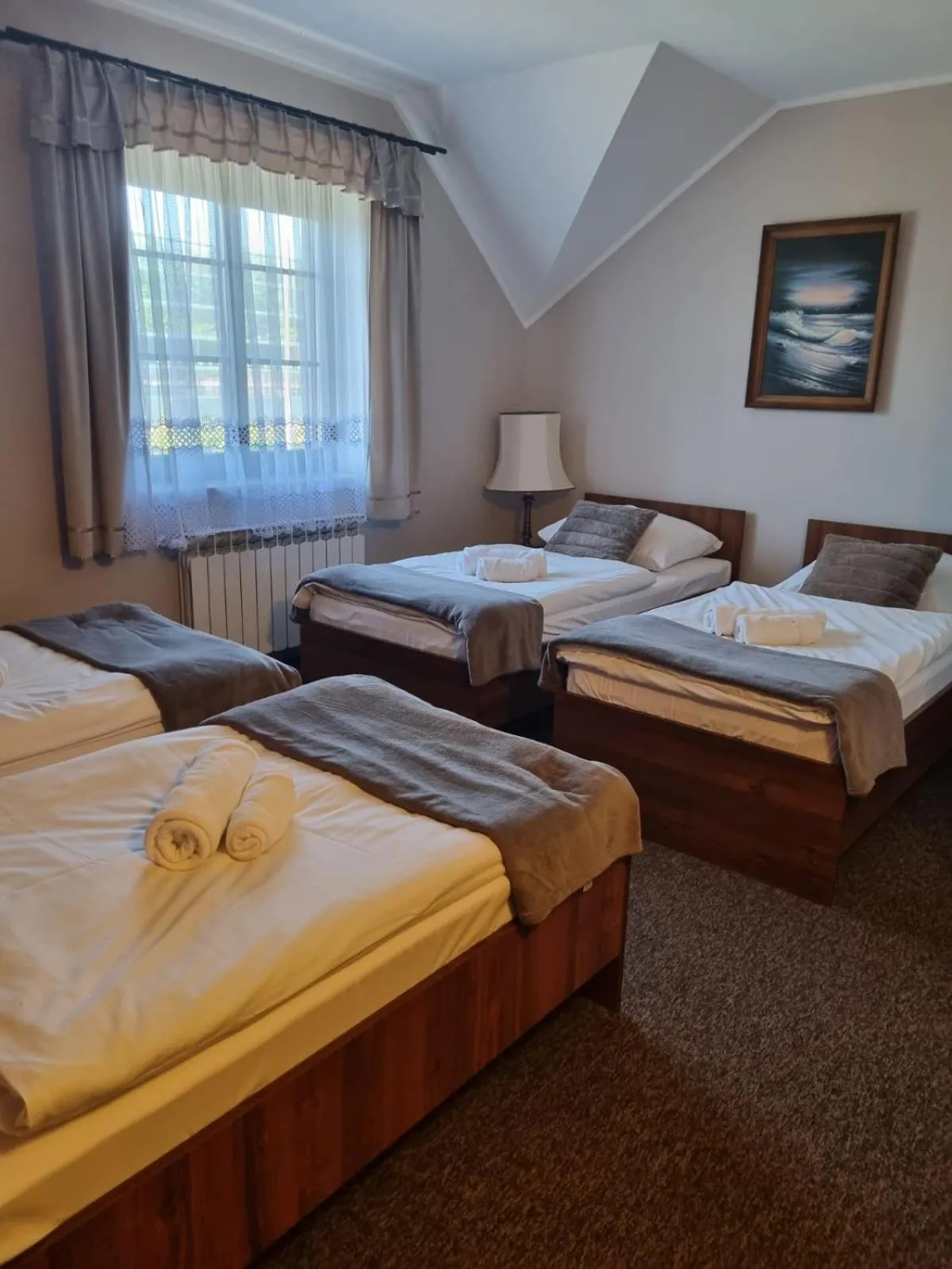 Bed in Gościniec Oaza Sorkwity