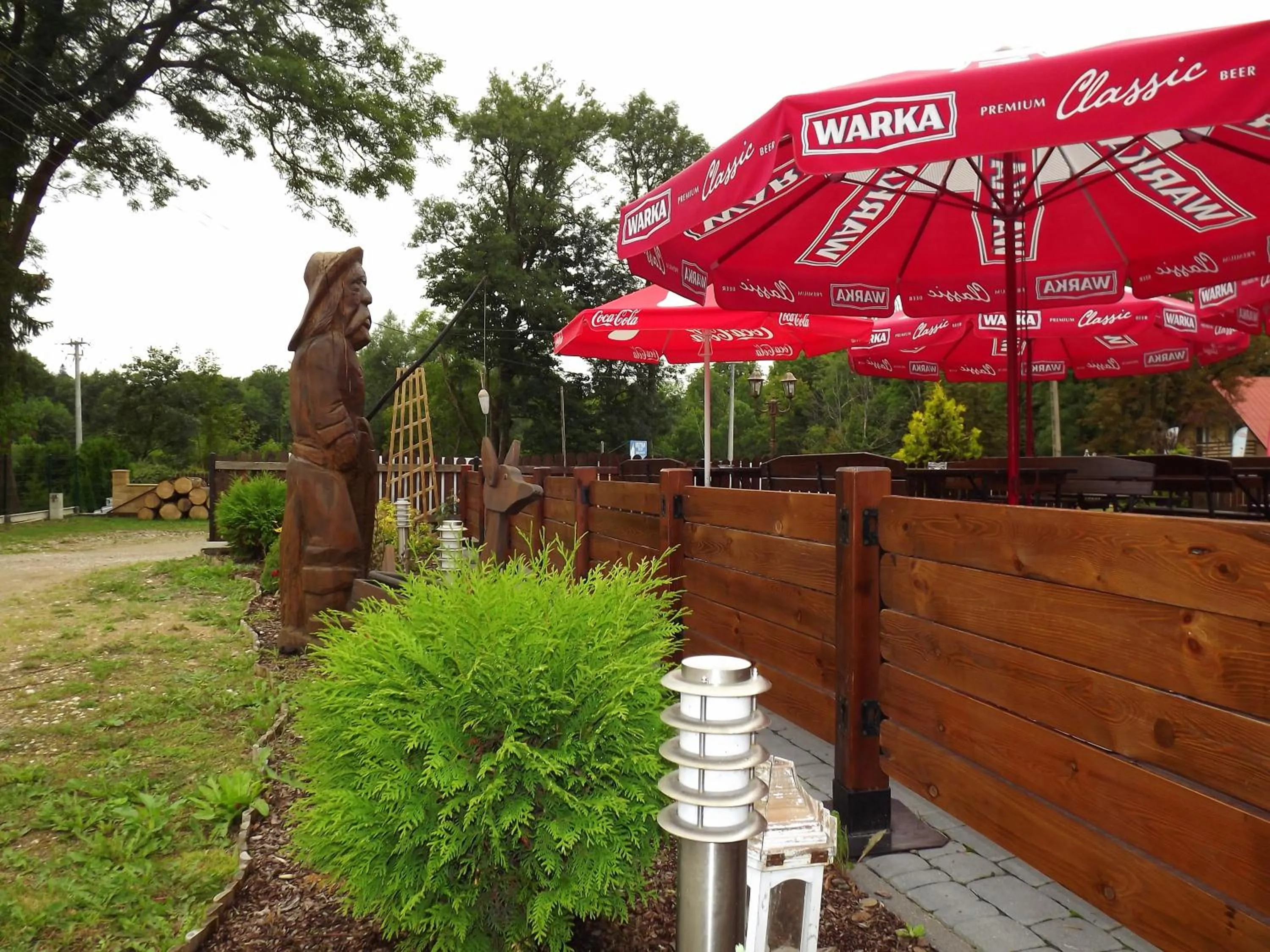 Garden in Gościniec Oaza Sorkwity