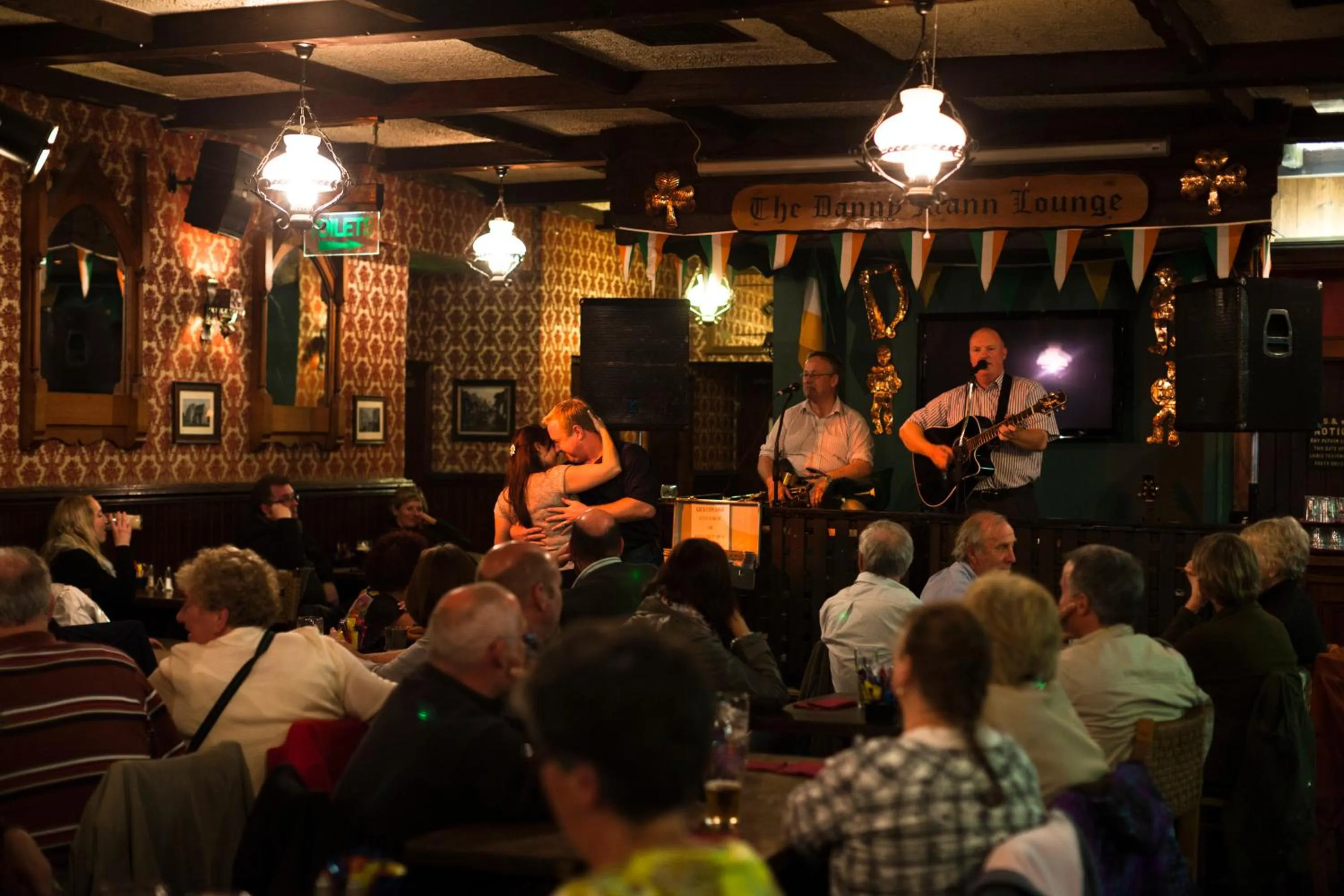 People in Eviston House Hotel