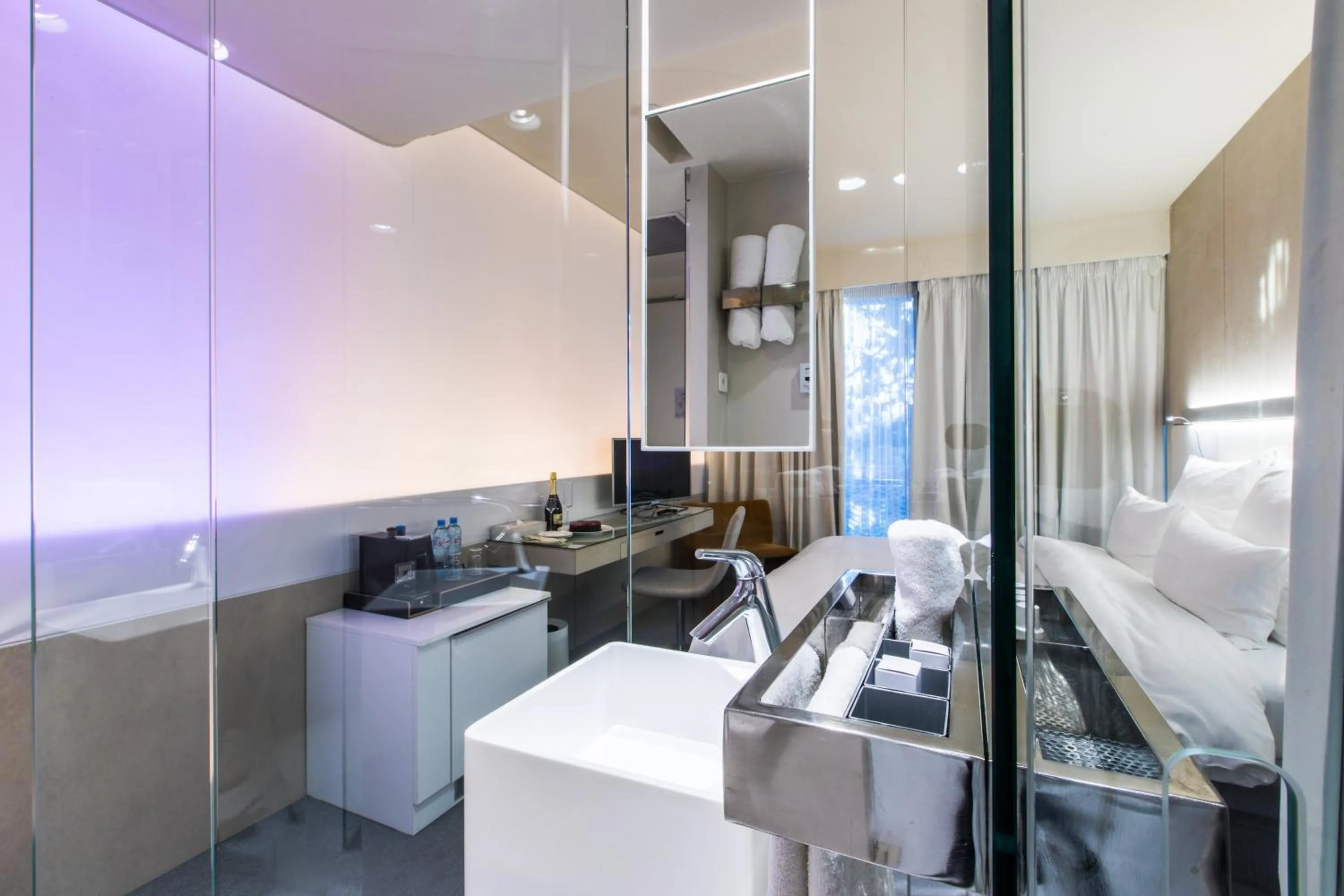 Shower in The Grove Design Hotel