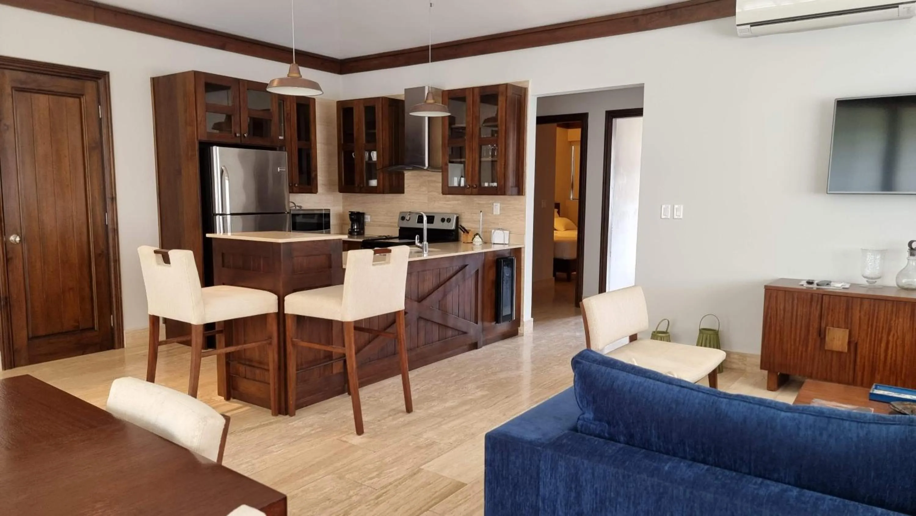 kitchen in Paseo Suites El Valle, Luxury Apartments