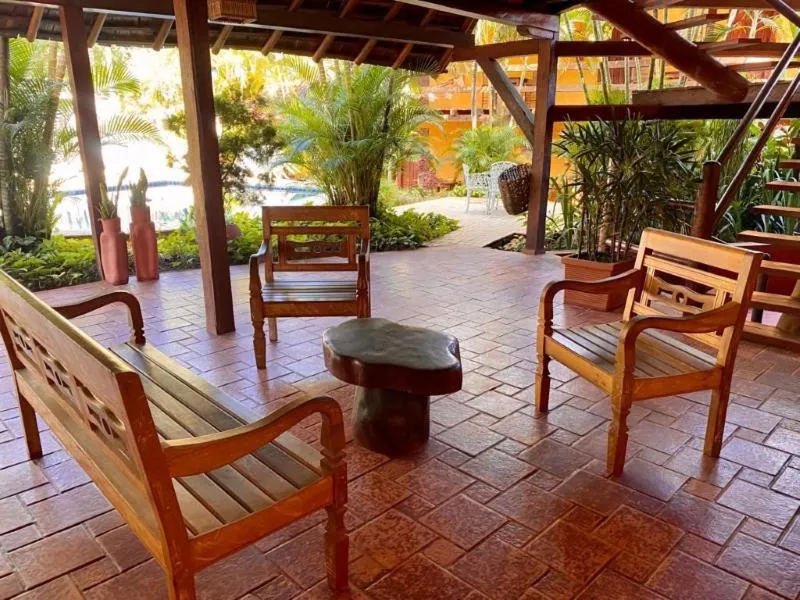 Patio in Pousada Refugium