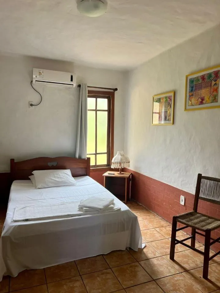 Bedroom, Bed in Pousada Refugium