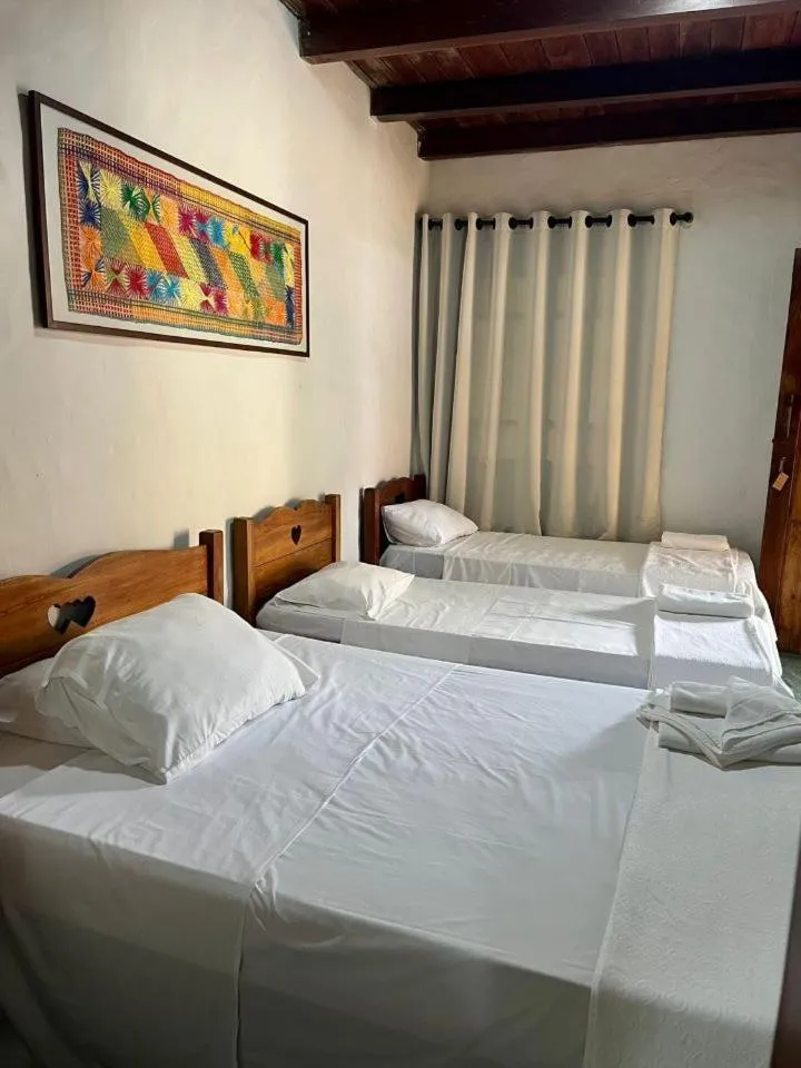 Bedroom, Bed in Pousada Refugium